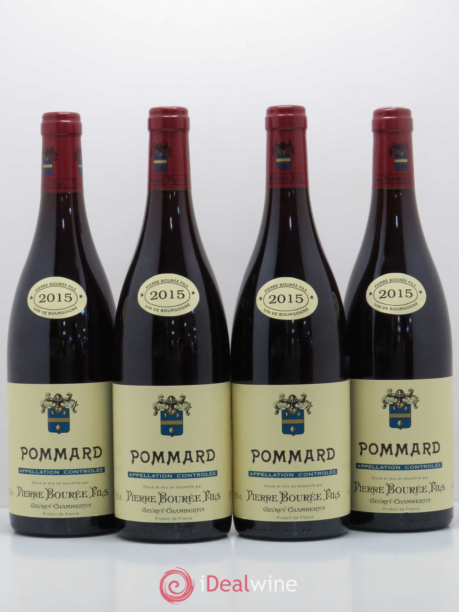 Pommard Domaine Pierre Bouréee Fils 2015 - Posten von 4 Flaschen - 0