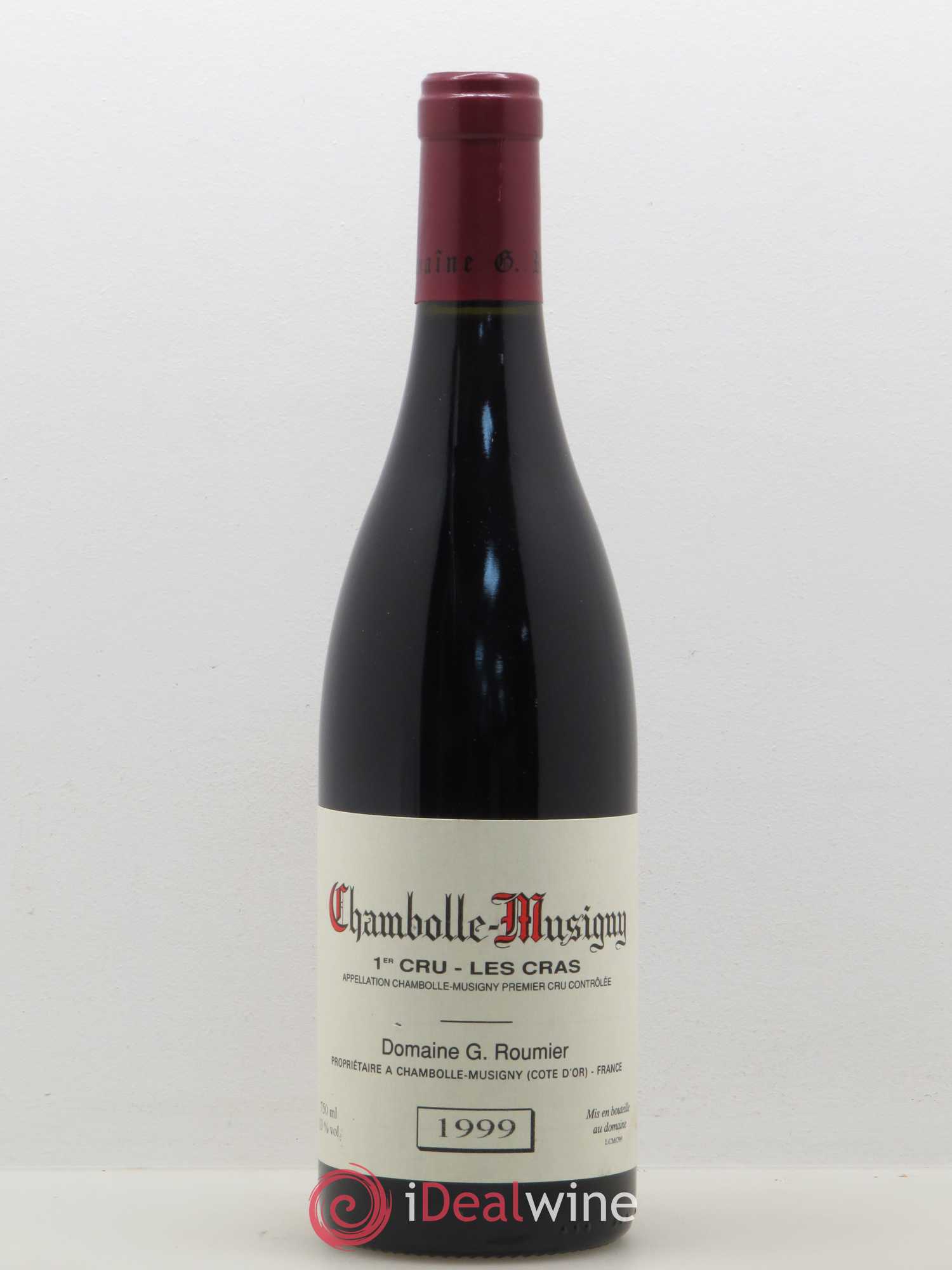 Chambolle-Musigny 1er Cru Les Cras Georges Roumier (Domaine) 1999 - Lot de 1 bouteille - 0
