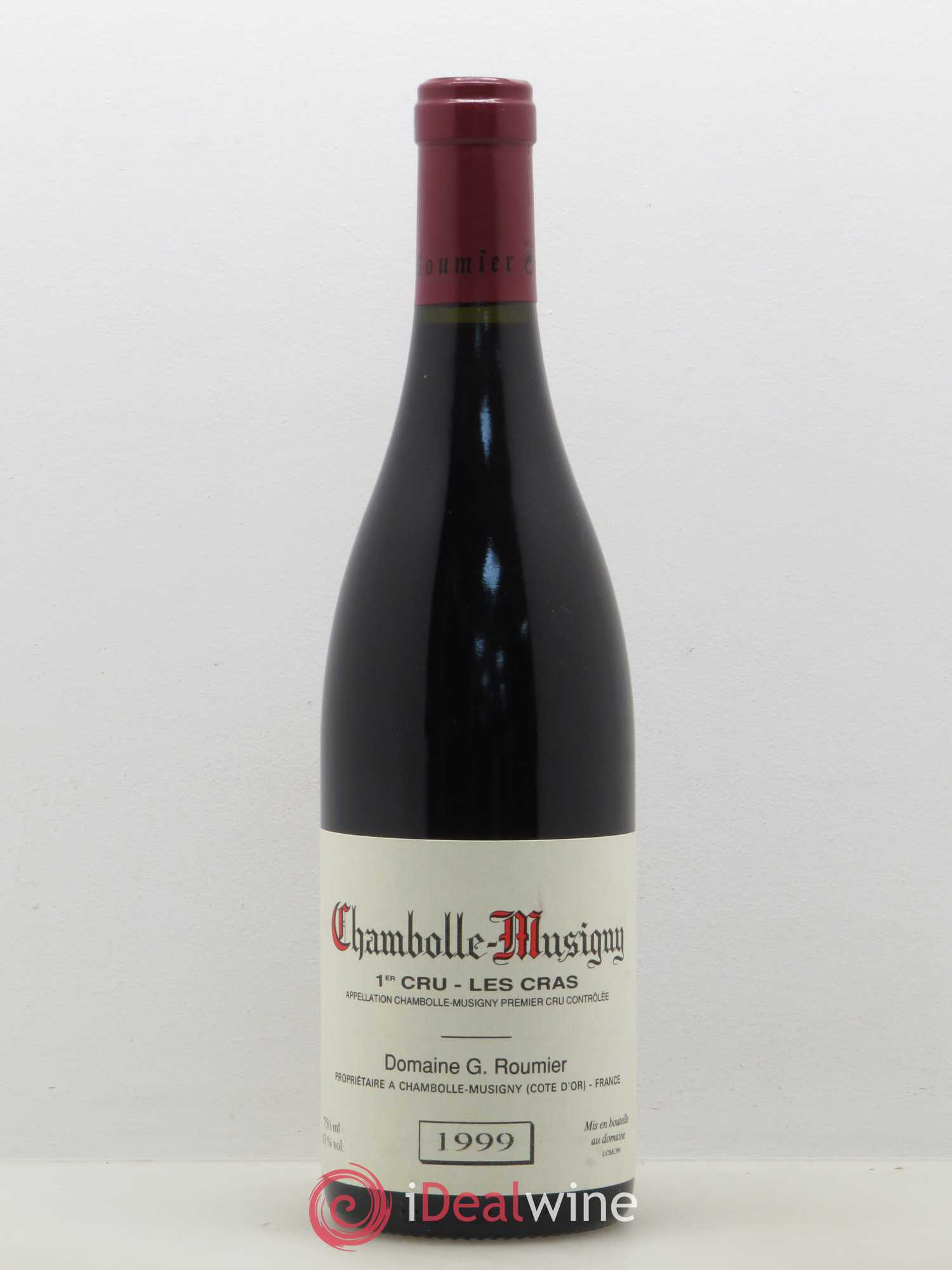 Chambolle-Musigny 1er Cru Les Cras Georges Roumier (Domaine) 1999 - Lot de 1 bouteille - 0