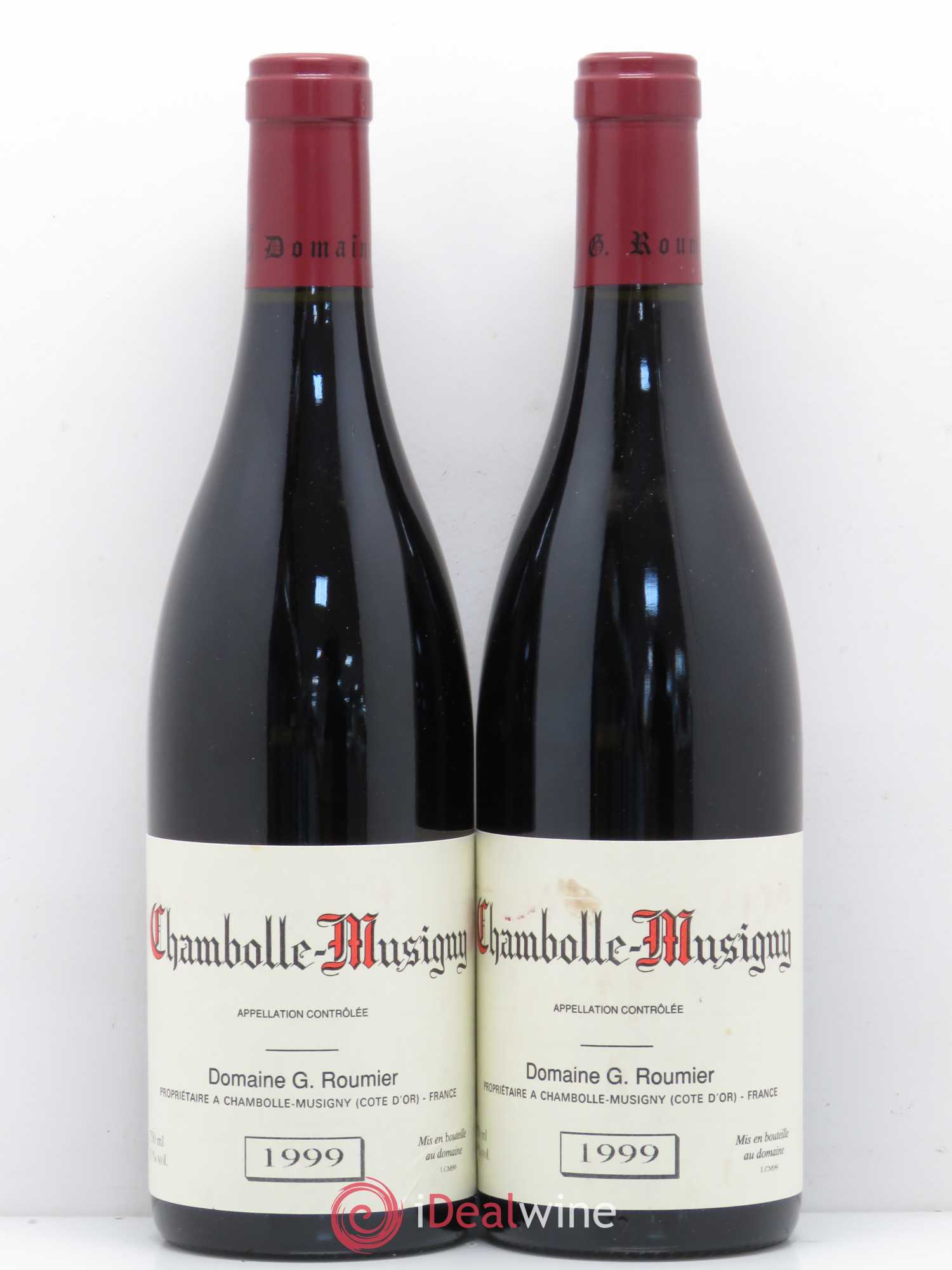 Chambolle-Musigny Georges Roumier (Domaine) 1999 - Lot de 2 bouteilles - 0