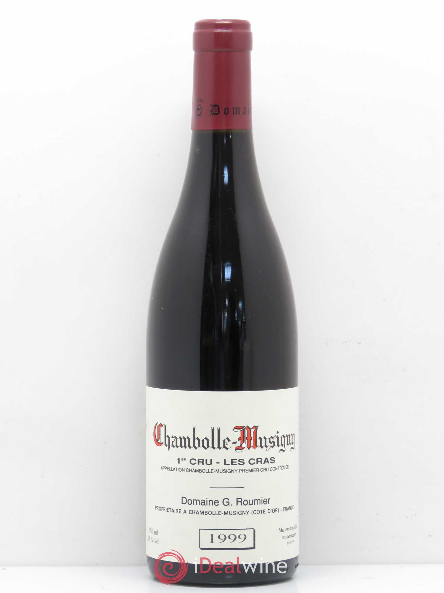 Chambolle-Musigny 1er Cru Les Cras Georges Roumier (Domaine) 1999 - Lot de 1 bouteille - 0