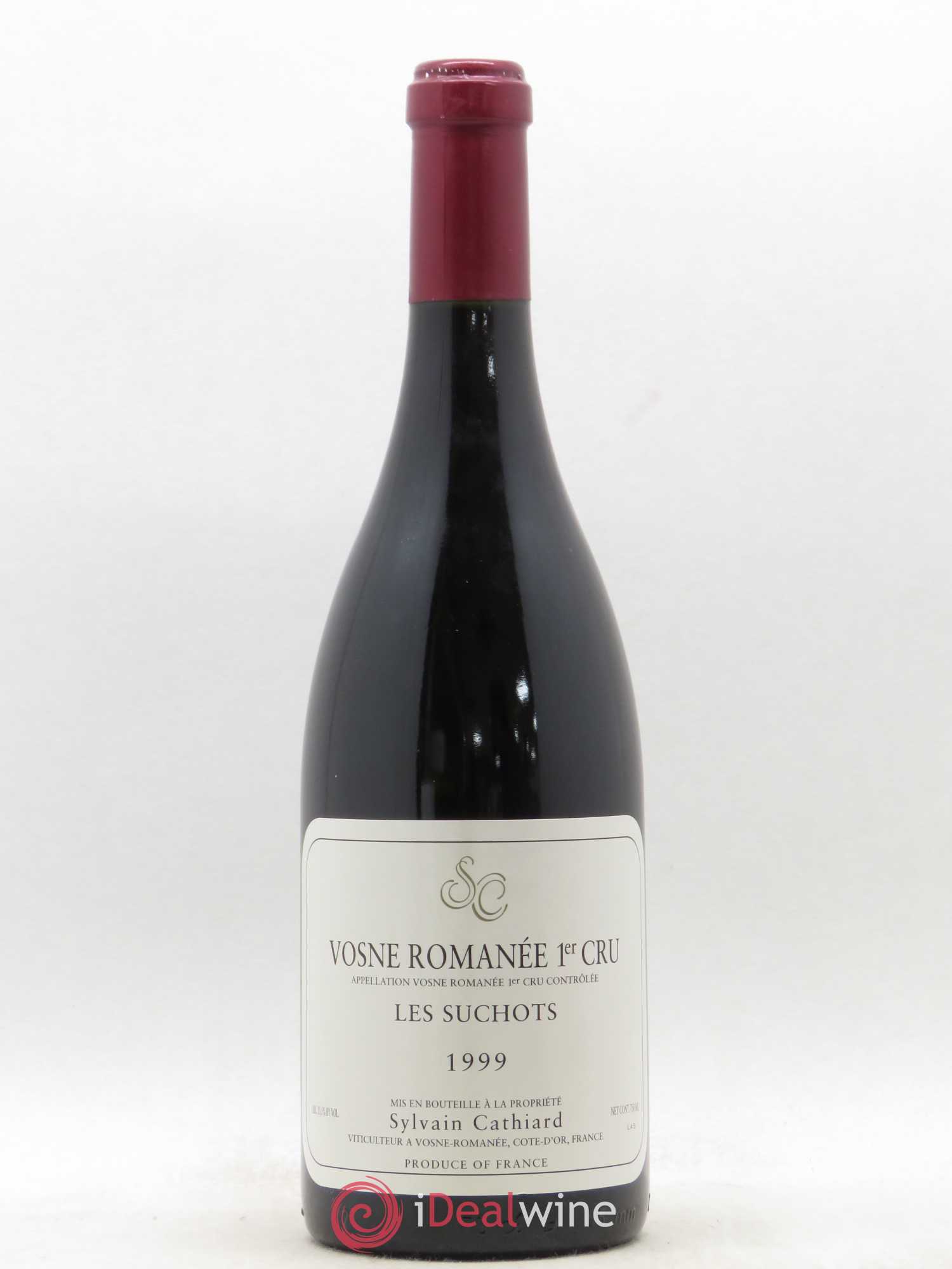 Vosne-Romanée 1er Cru Les Suchots Sylvain Cathiard & Fils 1999 - Lot de 1 bouteille - 0