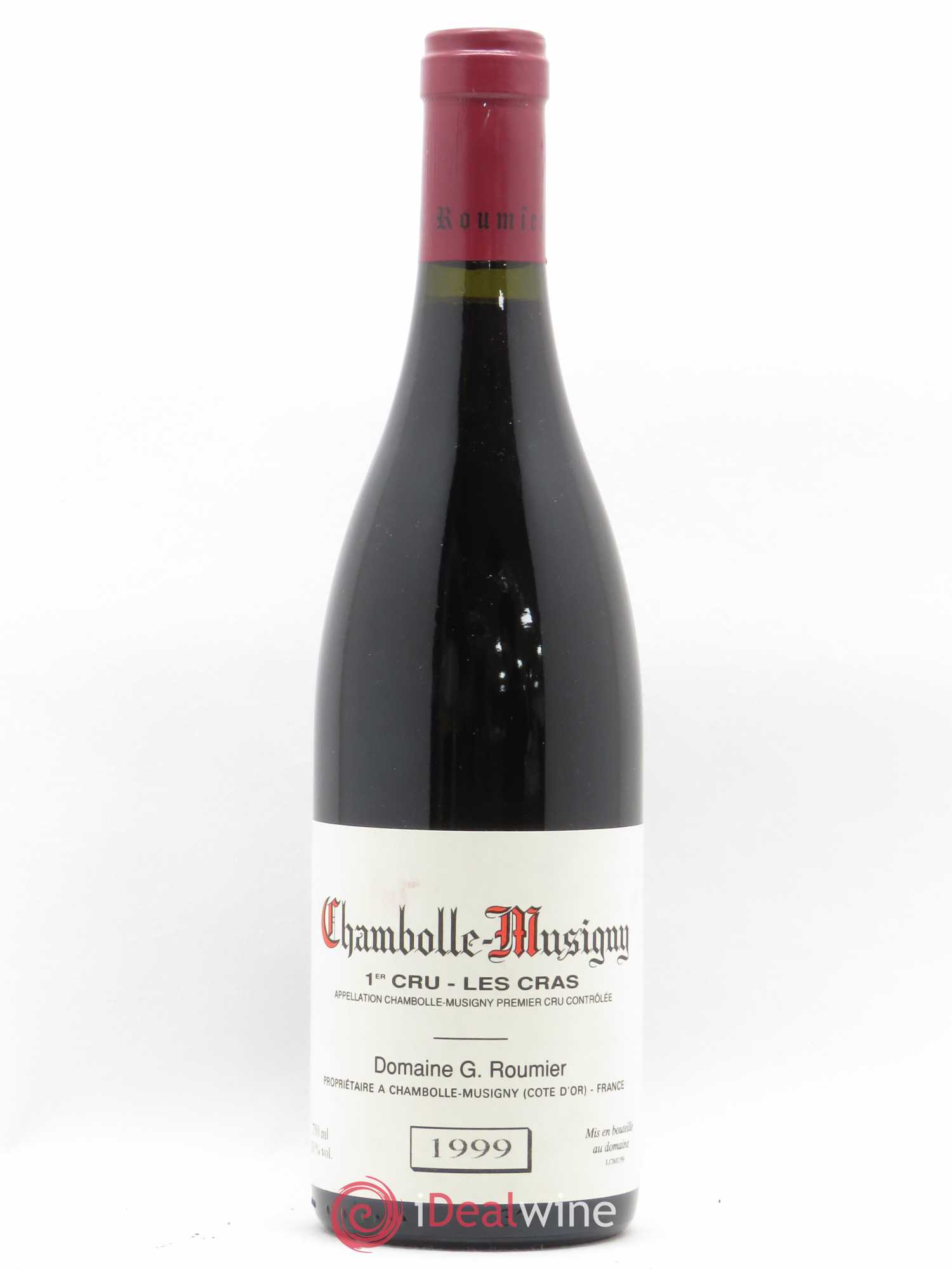 Chambolle-Musigny 1er Cru Les Cras Georges Roumier (Domaine) 1999 - Lot de 1 bouteille - 0