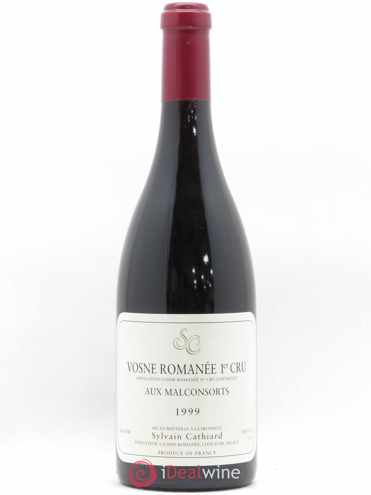 Vosne-Romanée 1er Cru Aux Malconsorts Sylvain Cathiard & Fils 1999 - Lot de 1 bouteille - 0