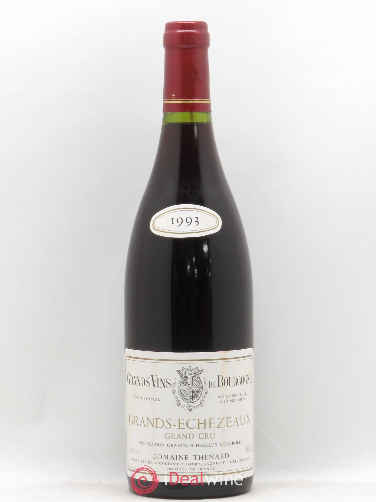 Grands-Echezeaux Grand Cru Baron Thénard 1993 - Lot de 1 bouteille - 0