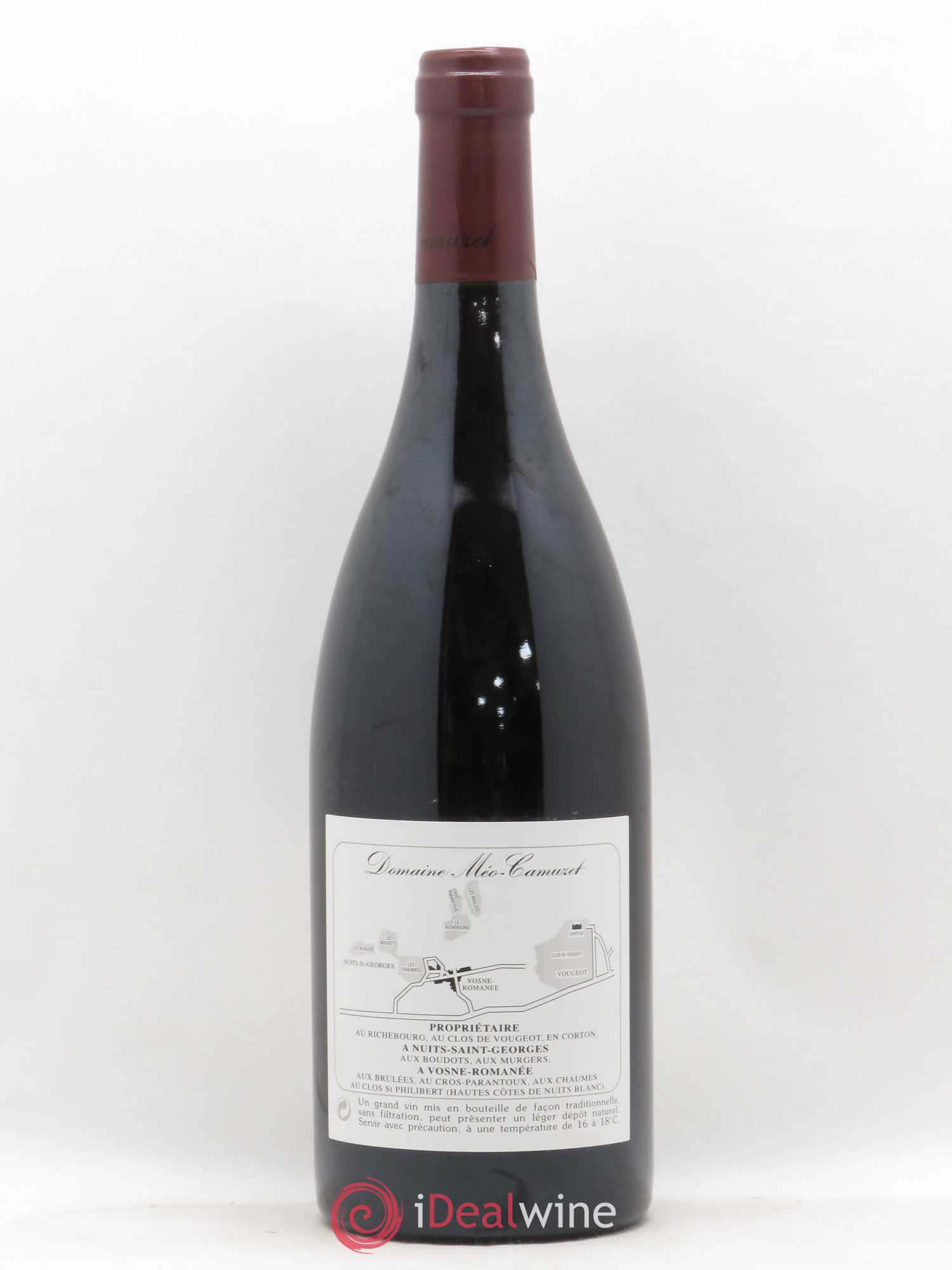 Clos de Vougeot Grand Cru Méo-Camuzet (Domaine) 1996 - Lot de 1 bouteille - 1