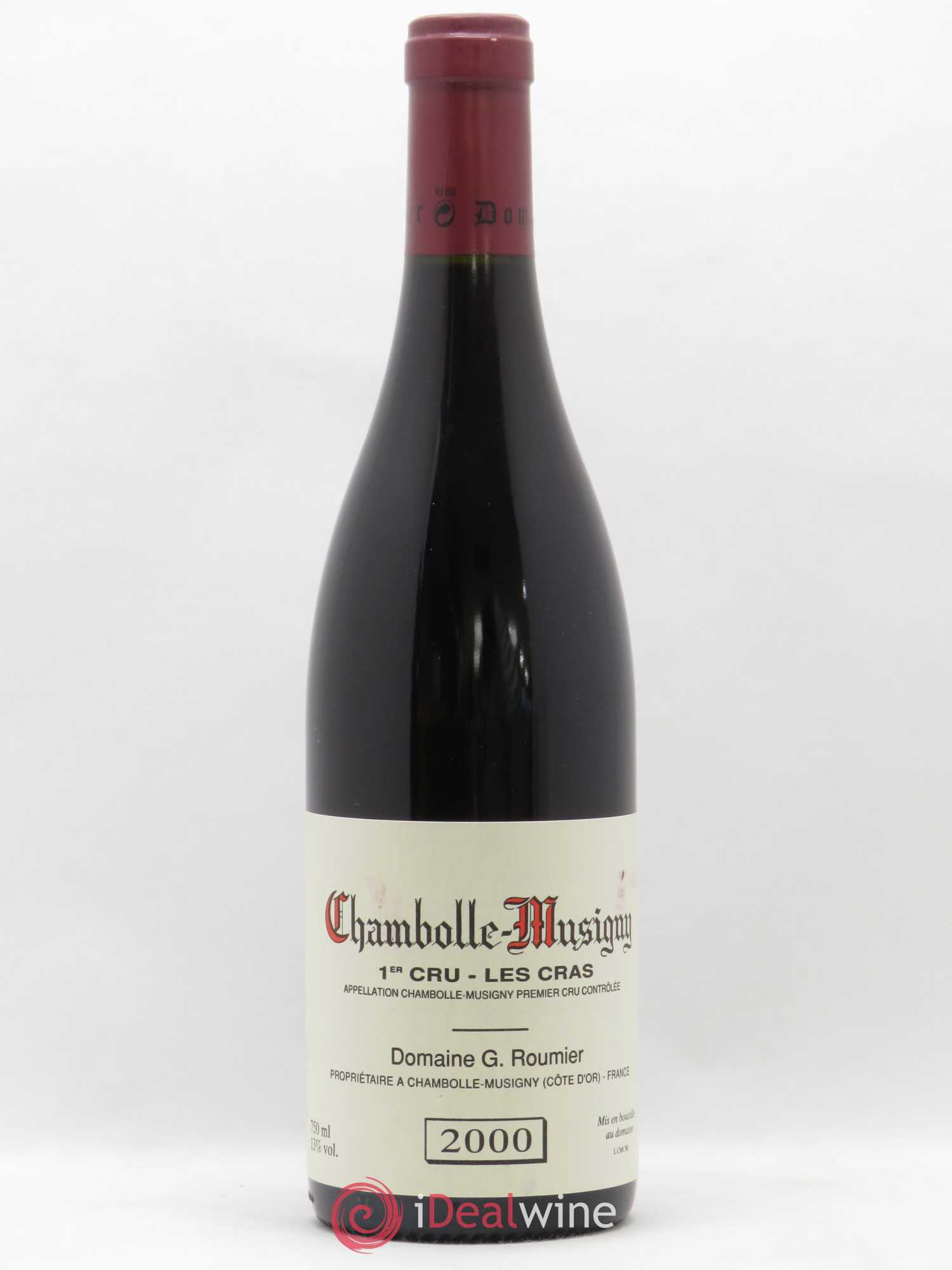 Chambolle-Musigny 1er Cru Les Cras Georges Roumier (Domaine) 2000 - Lot de 1 bouteille - 0