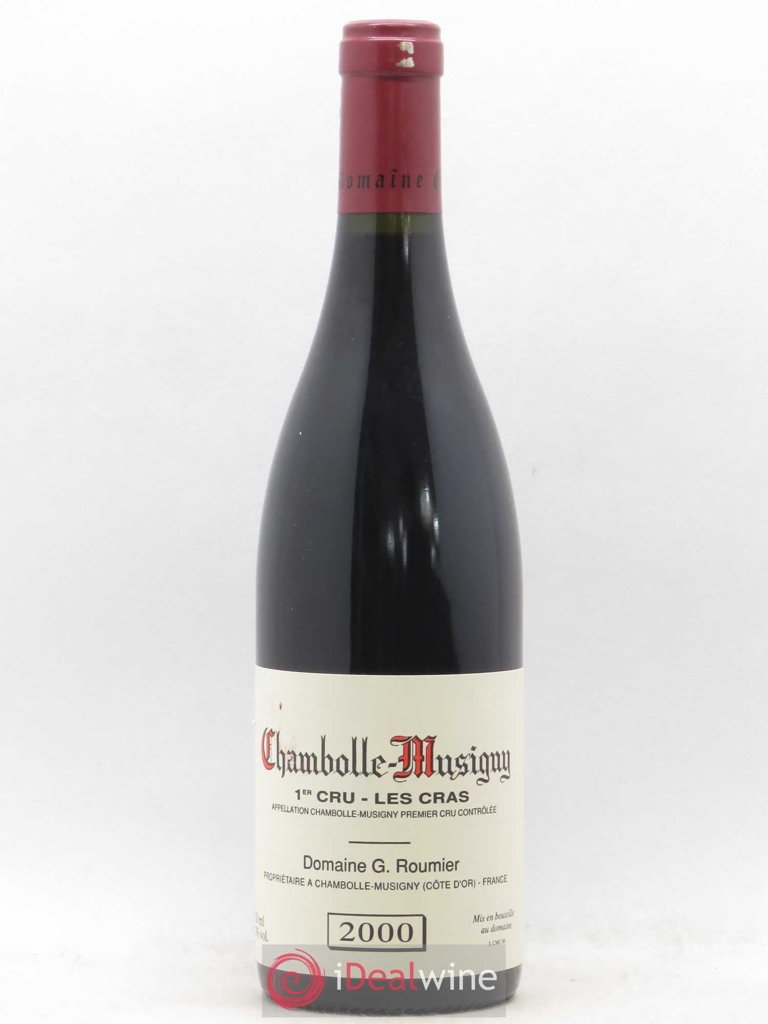 Chambolle-Musigny 1er Cru Les Cras Georges Roumier (Domaine) 2000 - Lot de 1 bouteille - 0