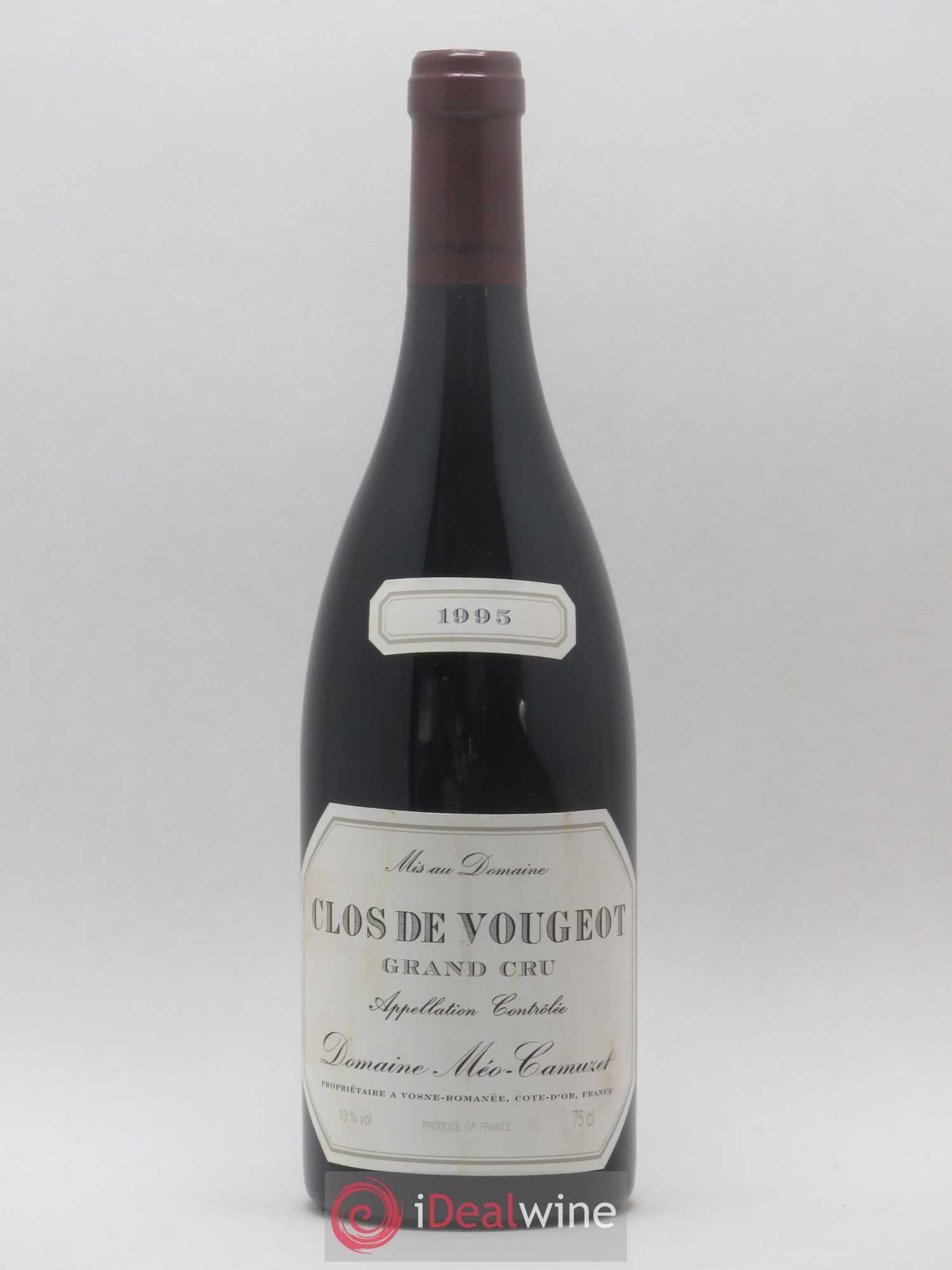 Clos de Vougeot Grand Cru Méo-Camuzet (Domaine) 1995 - Lotto di 1 bottiglia - 0