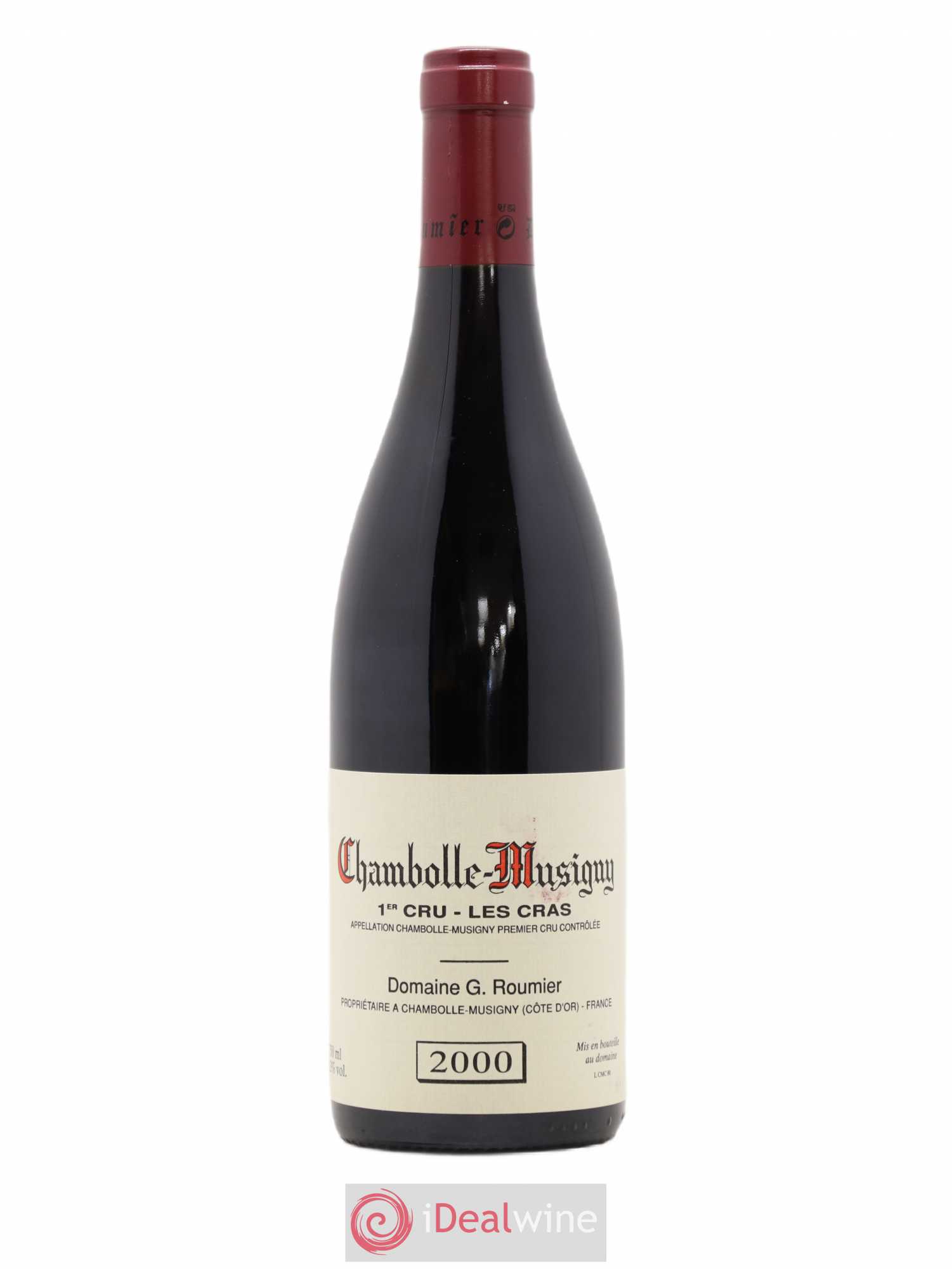 Chambolle-Musigny 1er Cru Les Cras Georges Roumier (Domaine) 2000 - Lot de 1 bouteille - 0