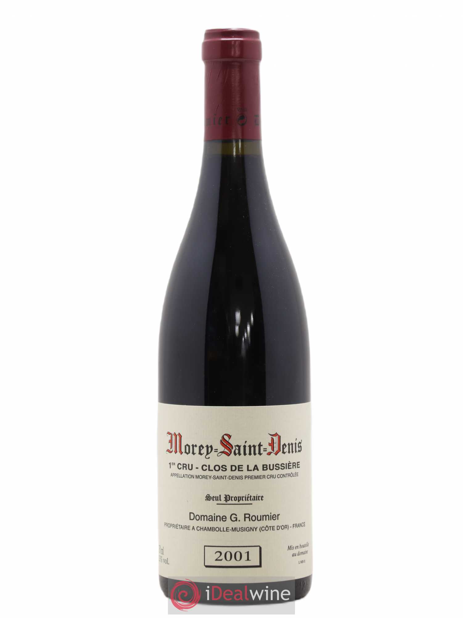 Morey-Saint-Denis 1er Cru Clos de la Bussière Georges Roumier (Domaine) 2001 - Lot de 1 bouteille - 0