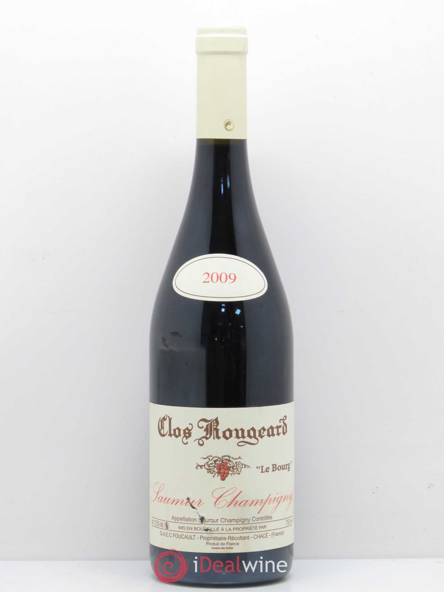 Saumur-Champigny Le Bourg Clos Rougeard 2009 - Lot de 1 bouteille - 0