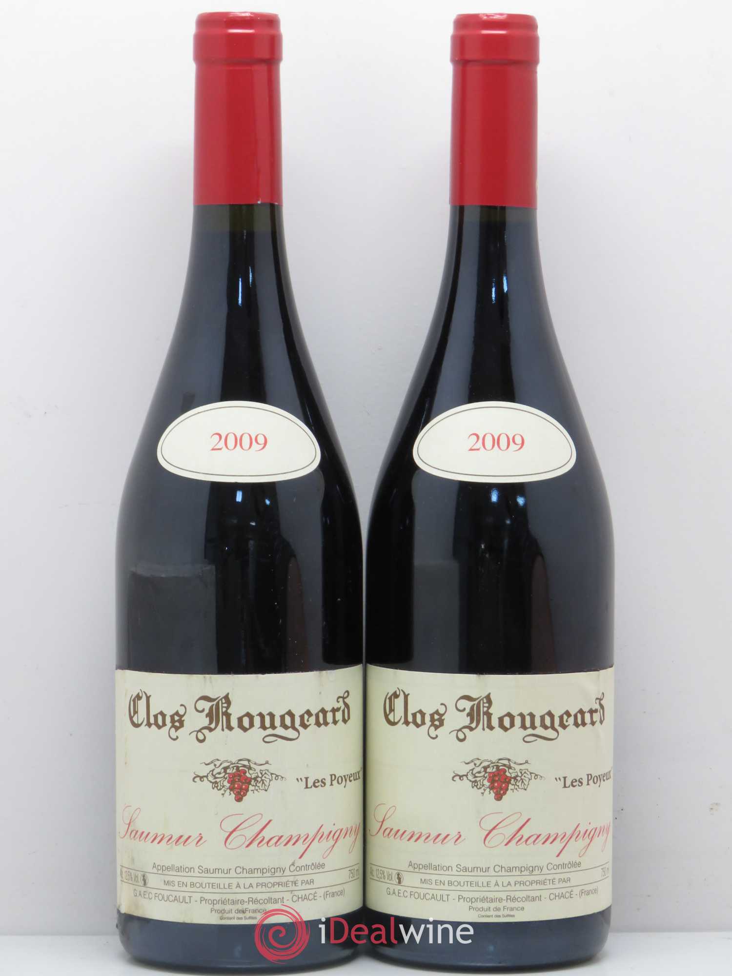 Saumur-Champigny Les Poyeux Clos Rougeard 2009 - Lot de 2 bouteilles - 0