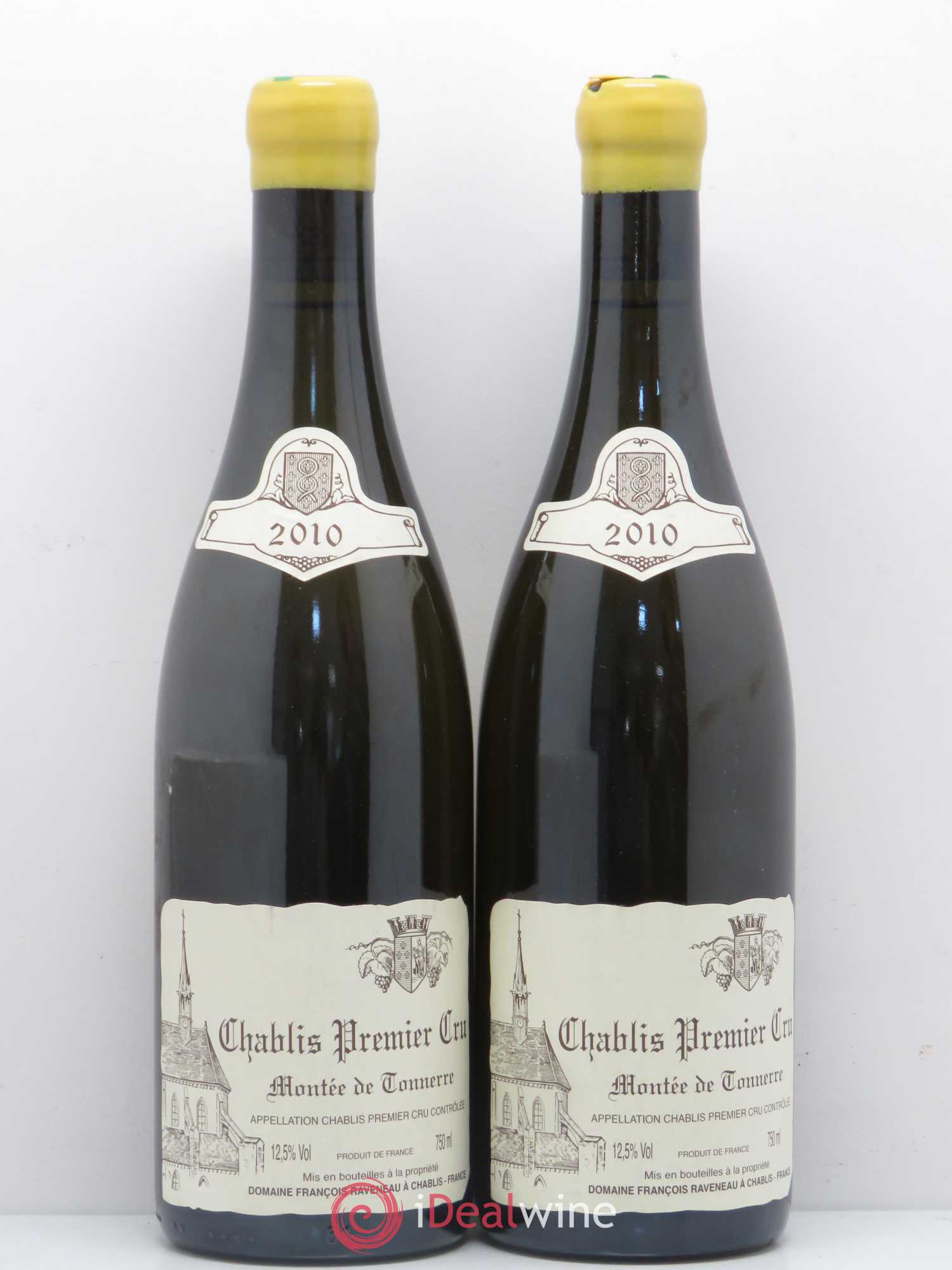 Chablis 1er Cru Montée de Tonnerre Raveneau (Domaine) 2010 - Lot de 2 bouteilles - 0