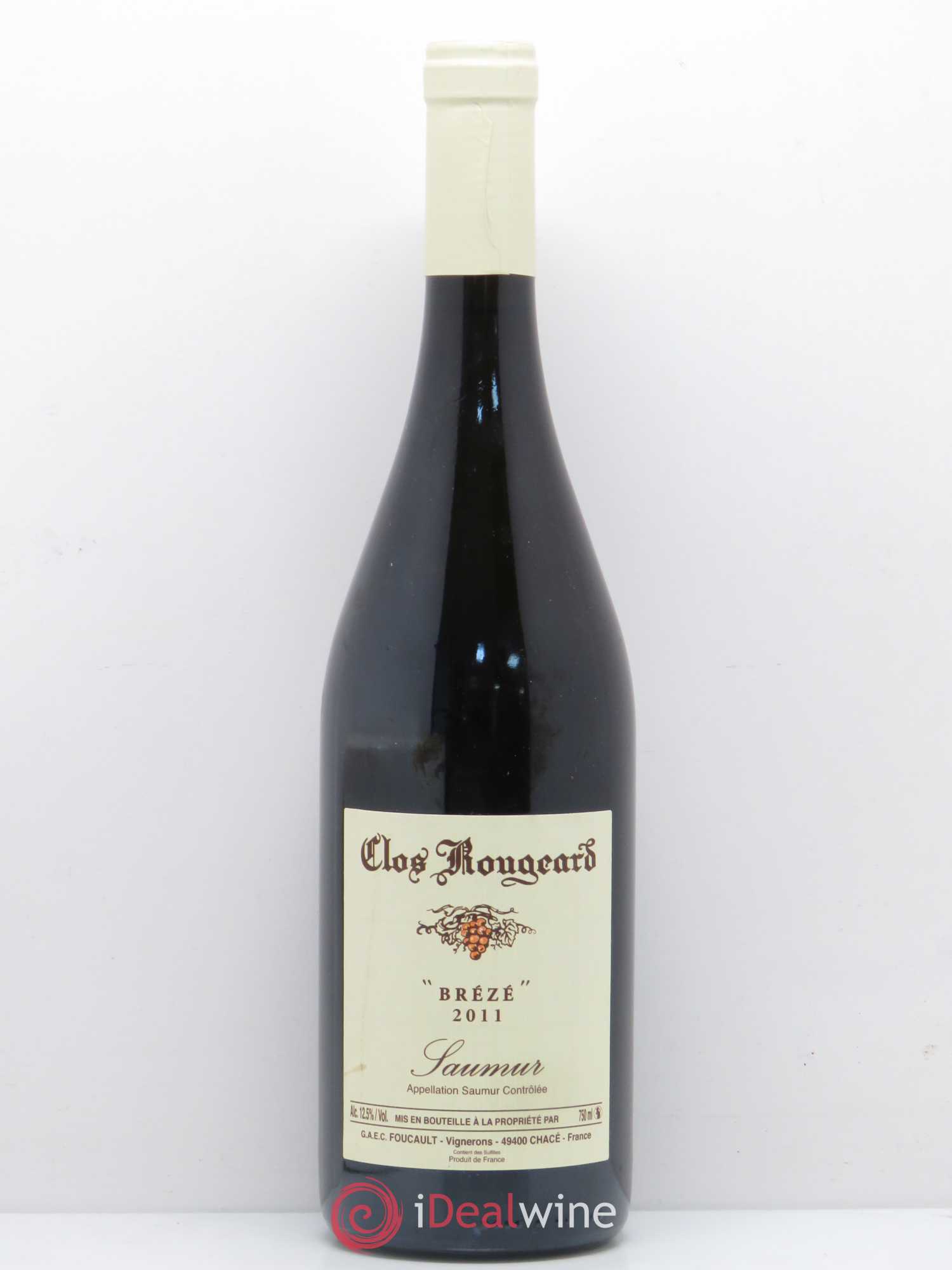 Saumur Brézé Clos Rougeard 2011 - Lot de 1 bouteille - 0