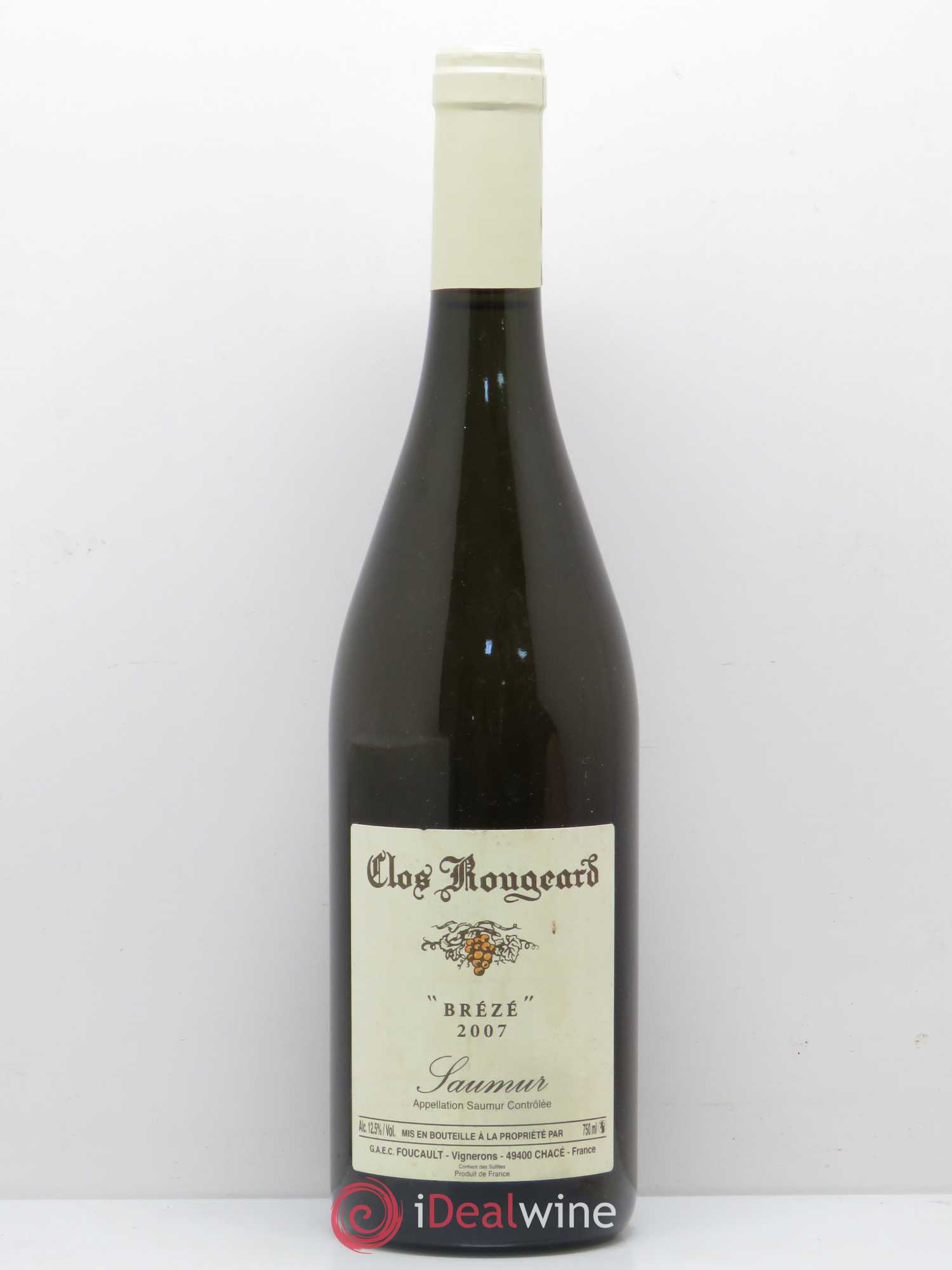 Saumur Brézé Clos Rougeard 2007 - Posten von 1 Flasche - 0