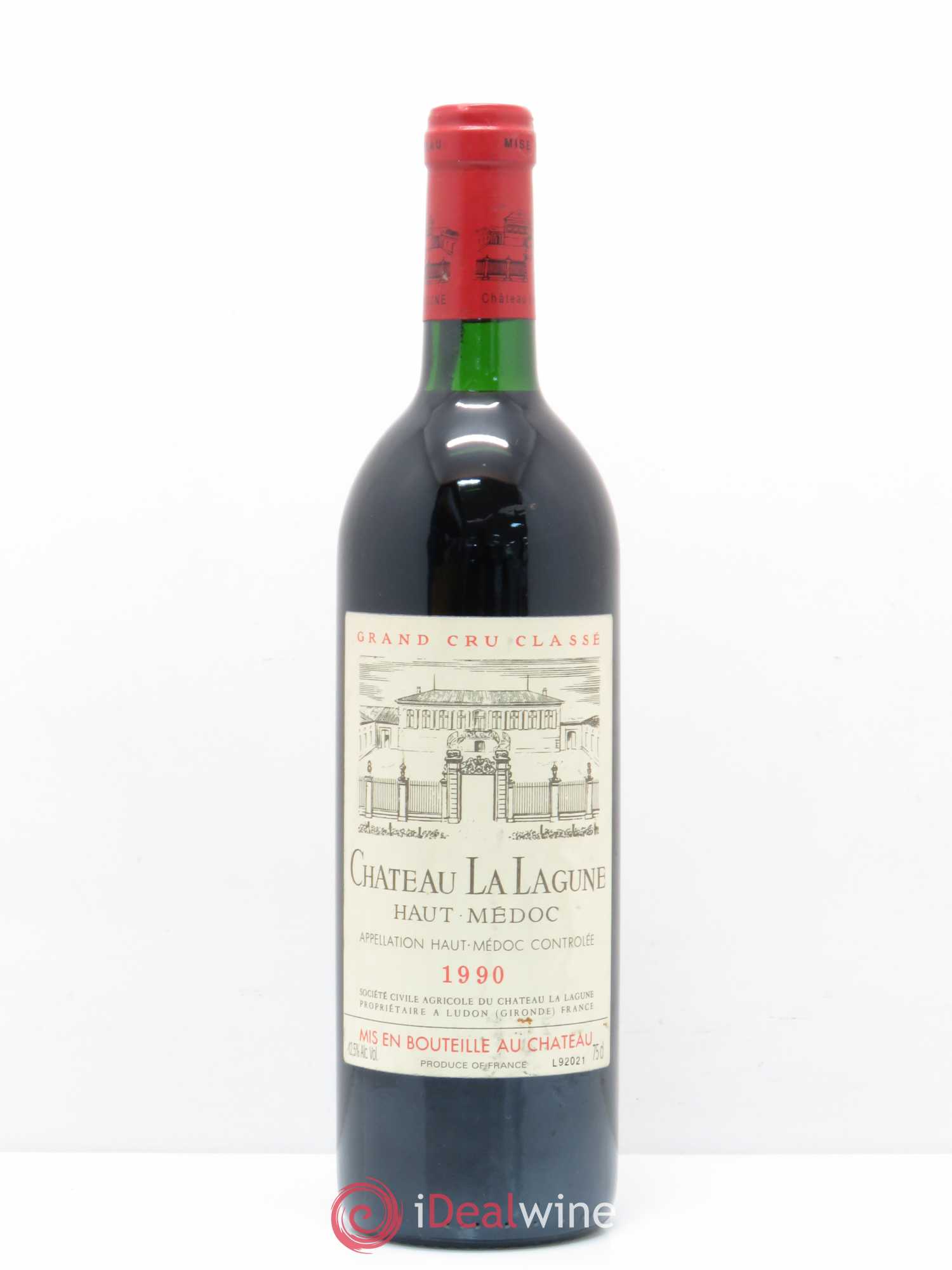 Château la Lagune 3ème Grand Cru Classé 1990 - Lot de 1 bouteille - 0