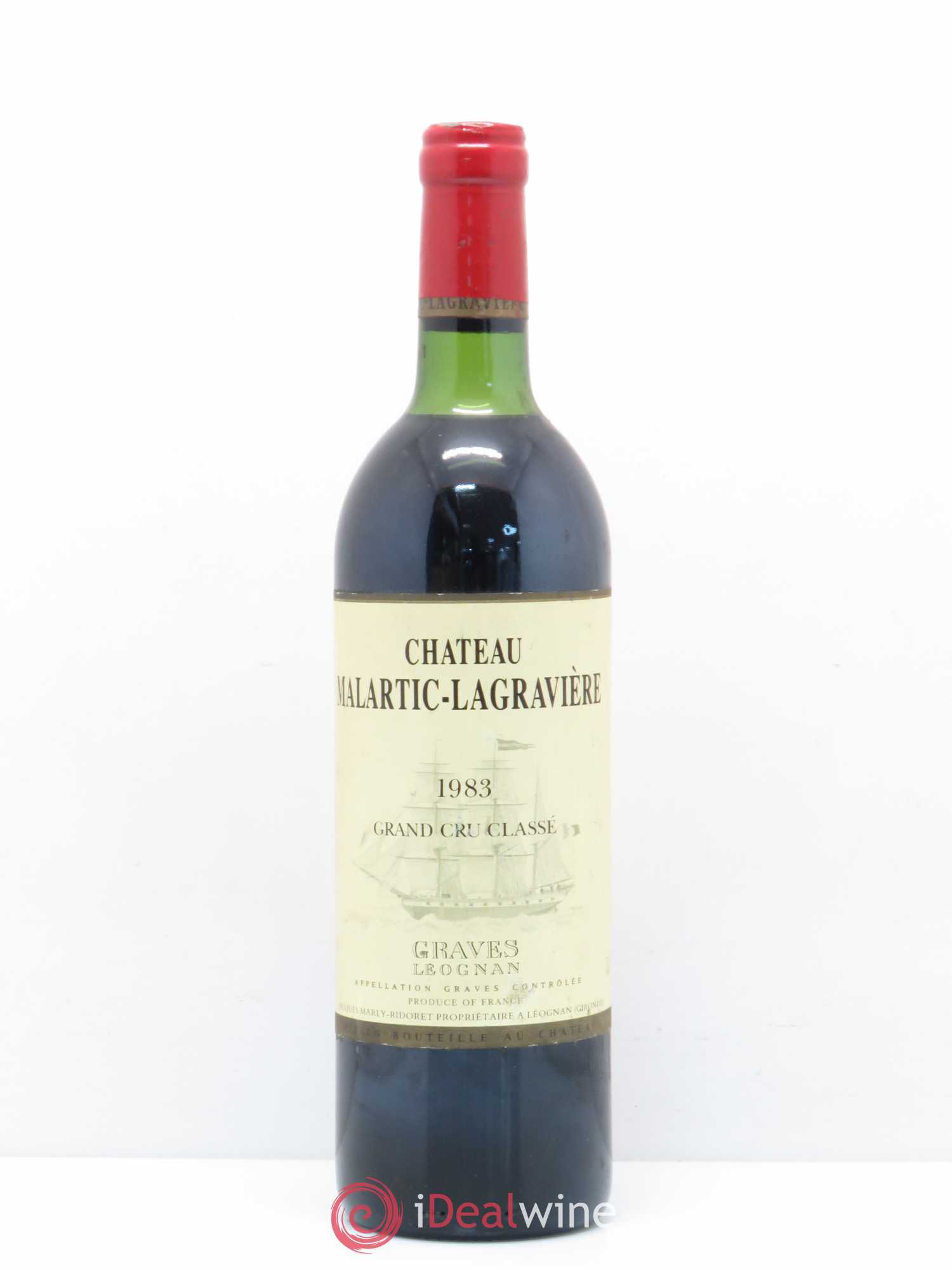 Château Malartic-Lagravière Cru Classé de Graves 1983 - Lot de 1 bouteille - 0
