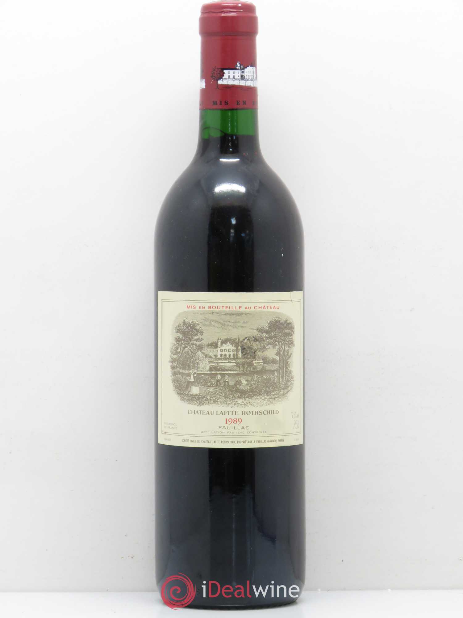 Château Lafite Rothschild 1er Grand Cru Classé 1989 - Lot de 1 bouteille - 0