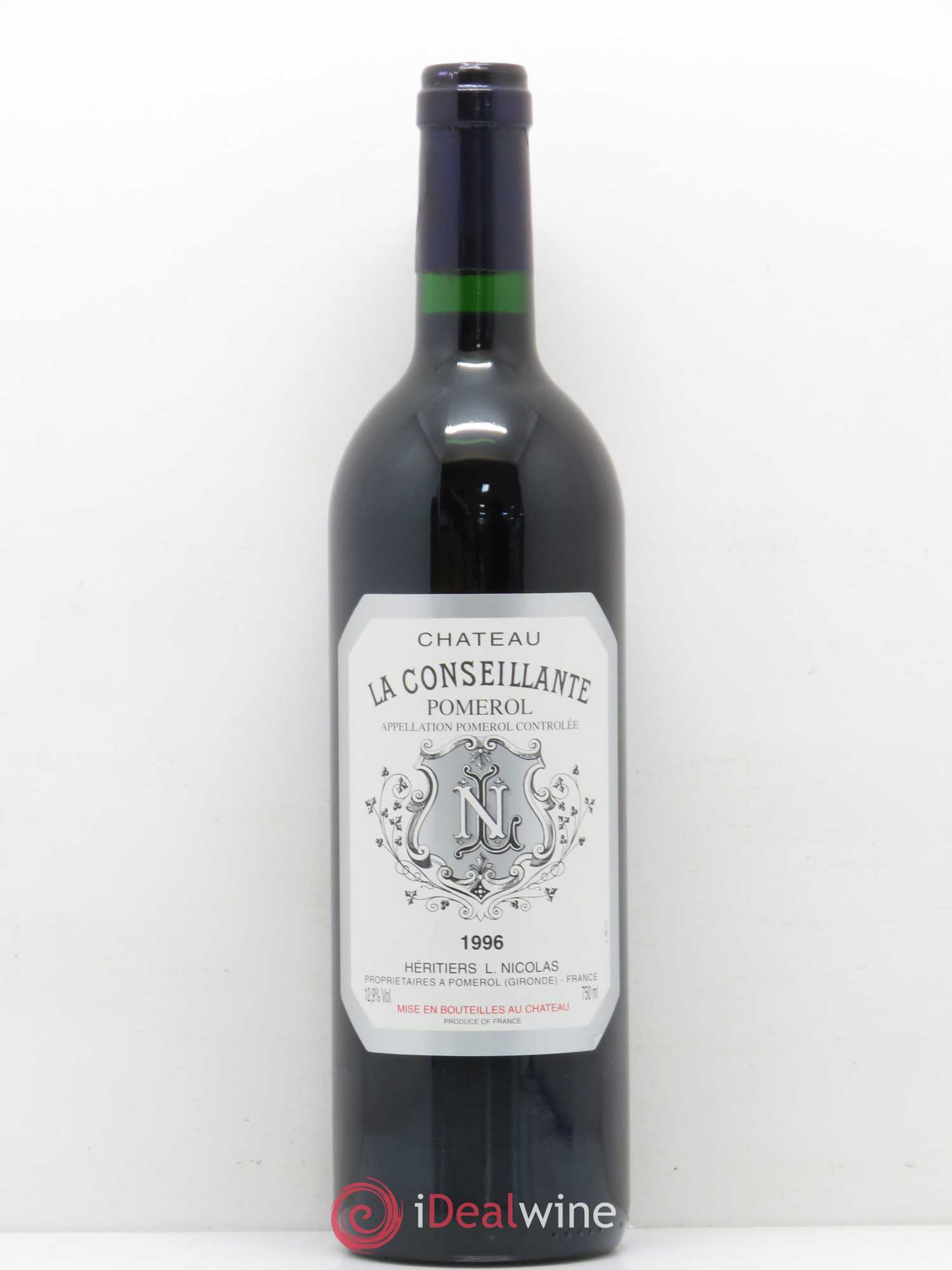 Château la Conseillante 1996 - Lot de 1 bouteille - 0