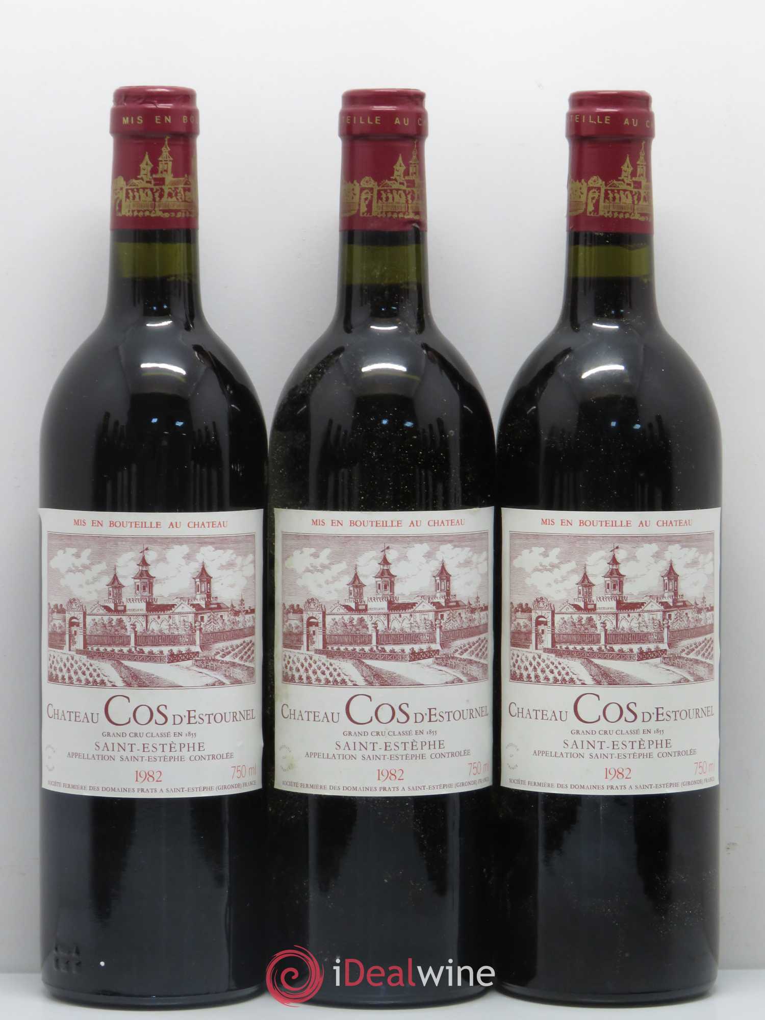 Cos d'Estournel 2ème Grand Cru Classé 1982 - Lot de 12 bouteilles - 1