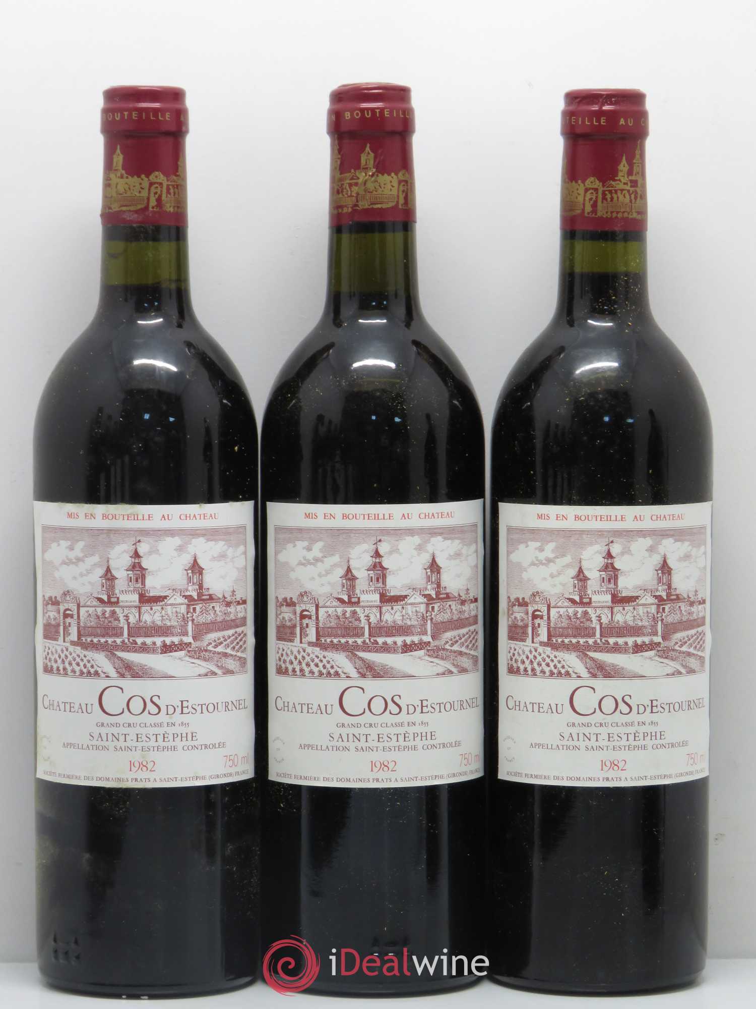 Cos d'Estournel 2ème Grand Cru Classé 1982 - Lot de 12 bouteilles - 2