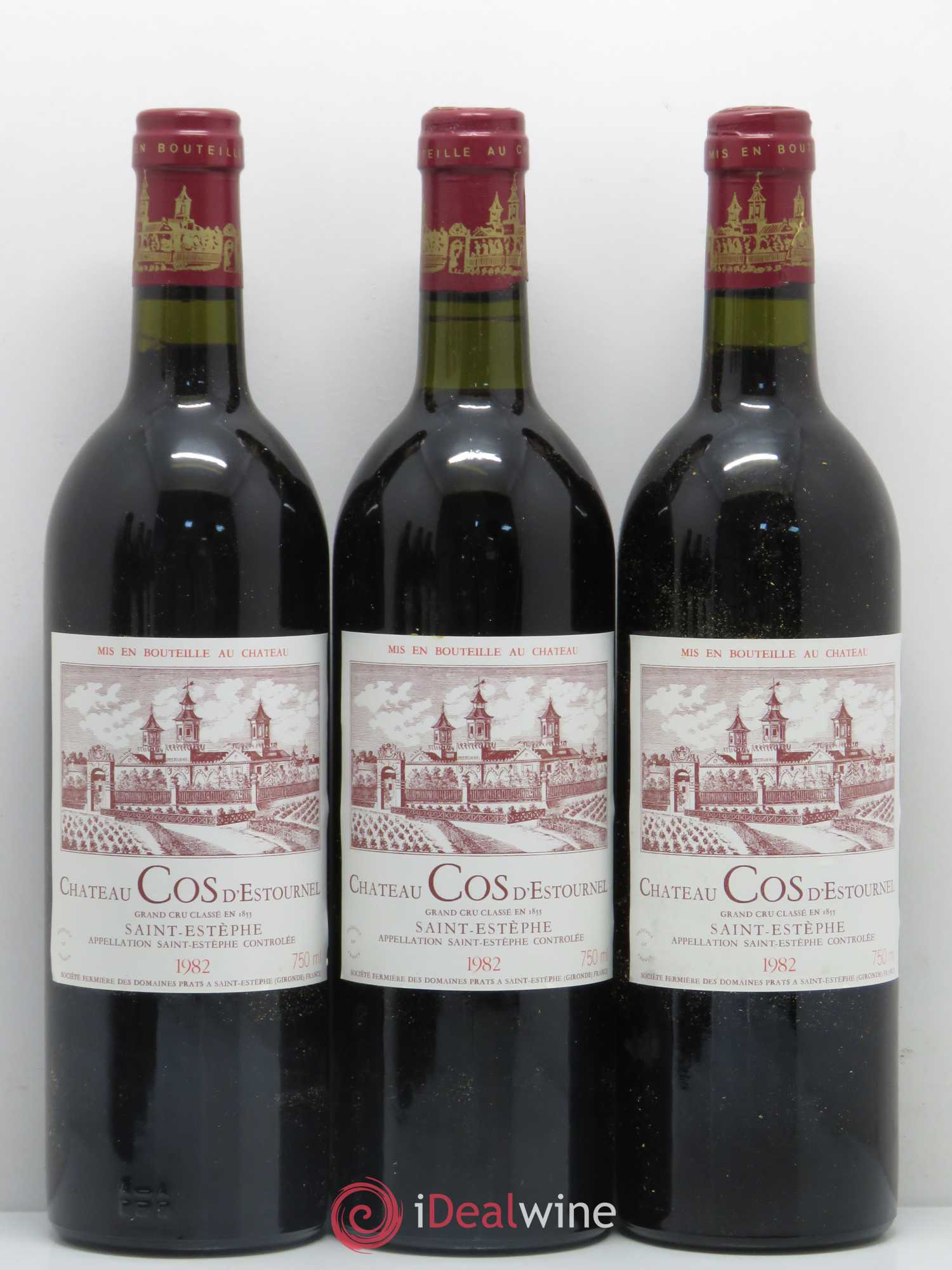 Cos d'Estournel 2ème Grand Cru Classé 1982 - Lot de 12 bouteilles - 3