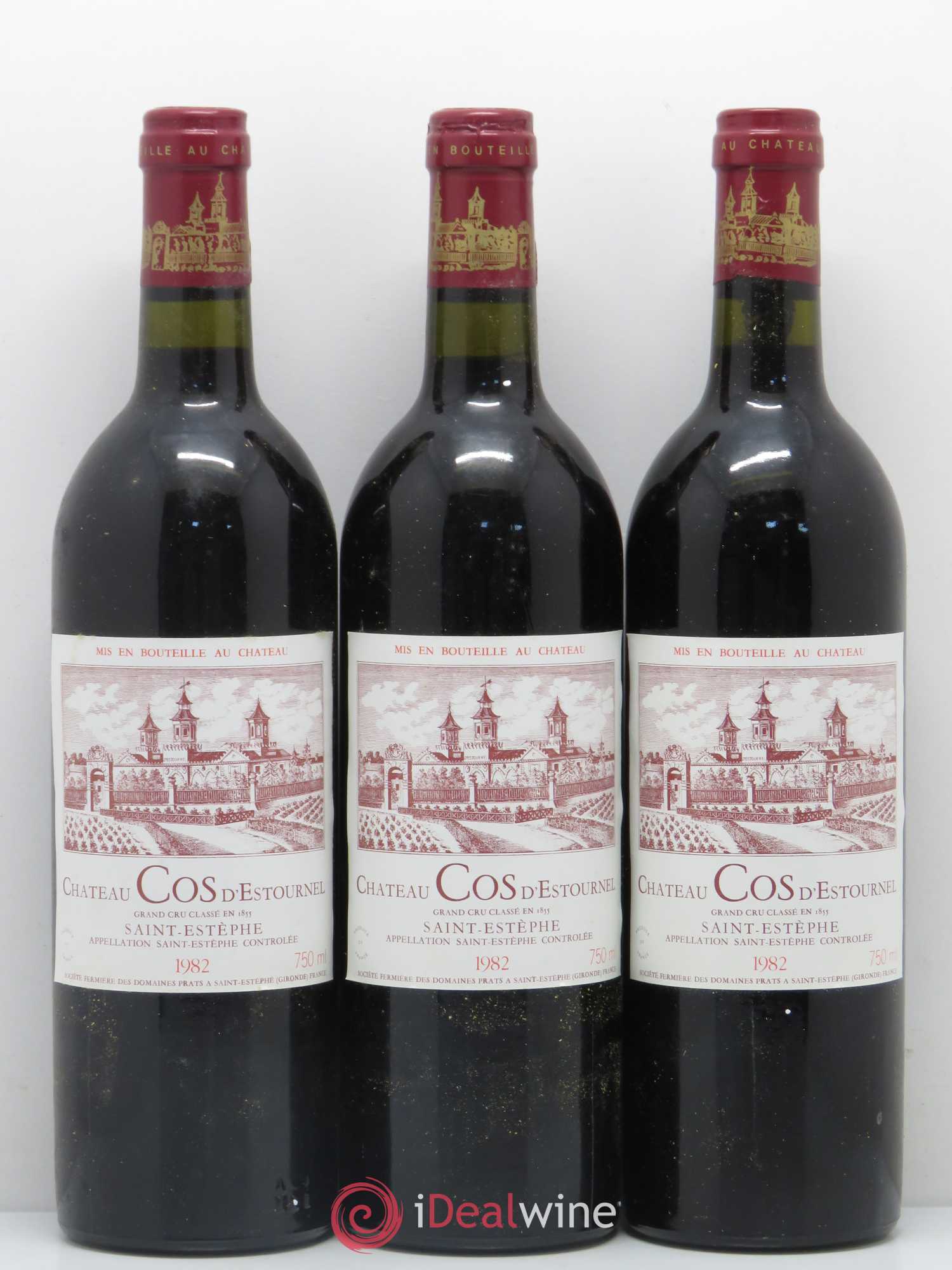 Cos d'Estournel 2ème Grand Cru Classé 1982 - Lot de 12 bouteilles - 4