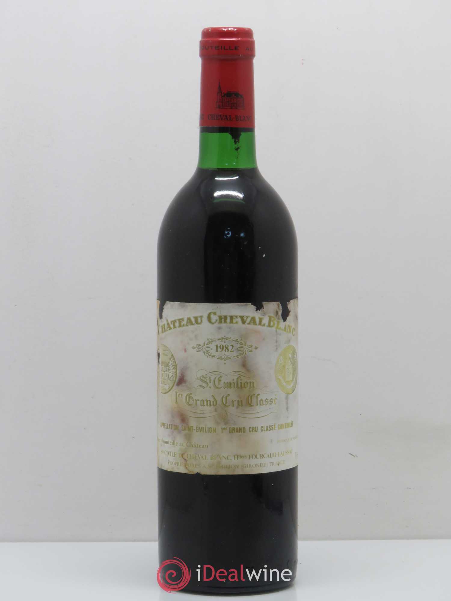 Château Cheval Blanc 1er Grand Cru Classé A 1982 - Lot de 1 bouteille - 0