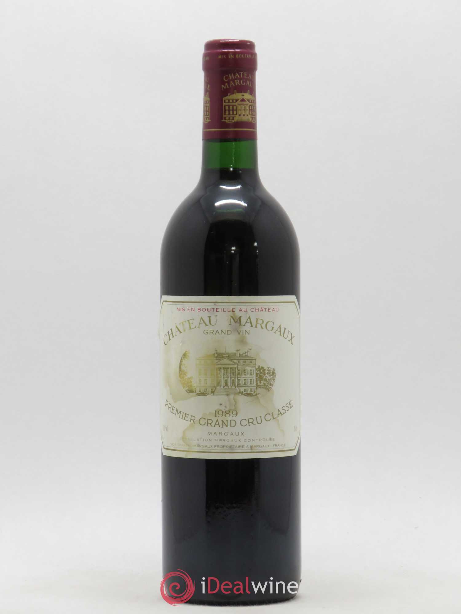 Château Margaux 1er Grand Cru Classé 1989 - Lot de 1 bouteille - 0