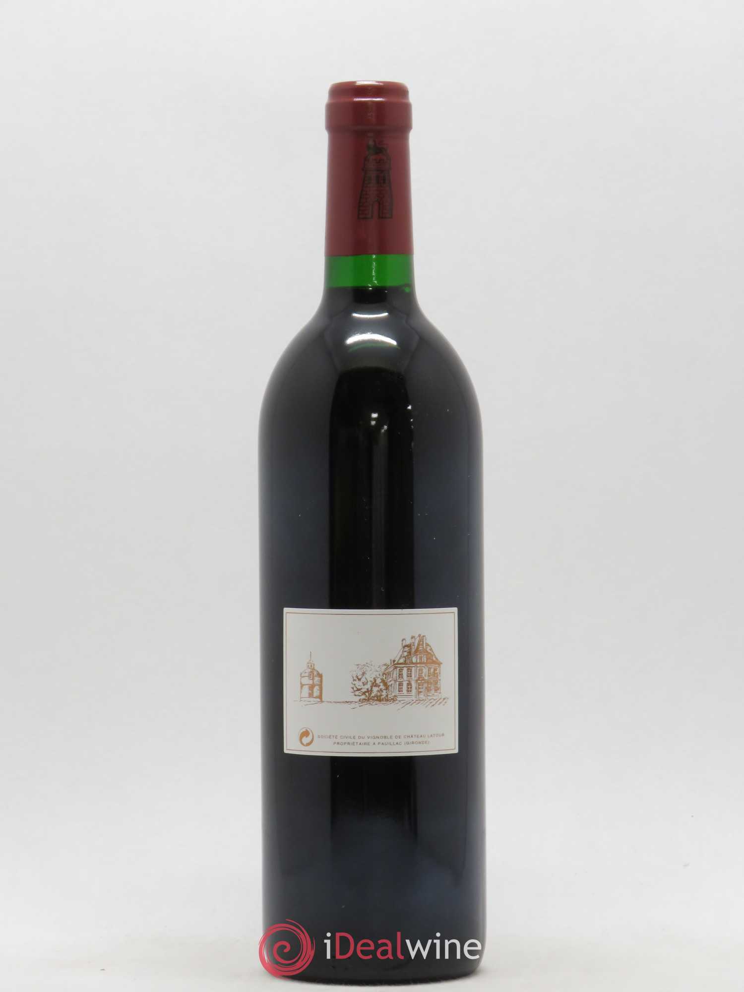 Château Latour 1er Grand Cru Classé 1993 - Lot de 1 bouteille - 1