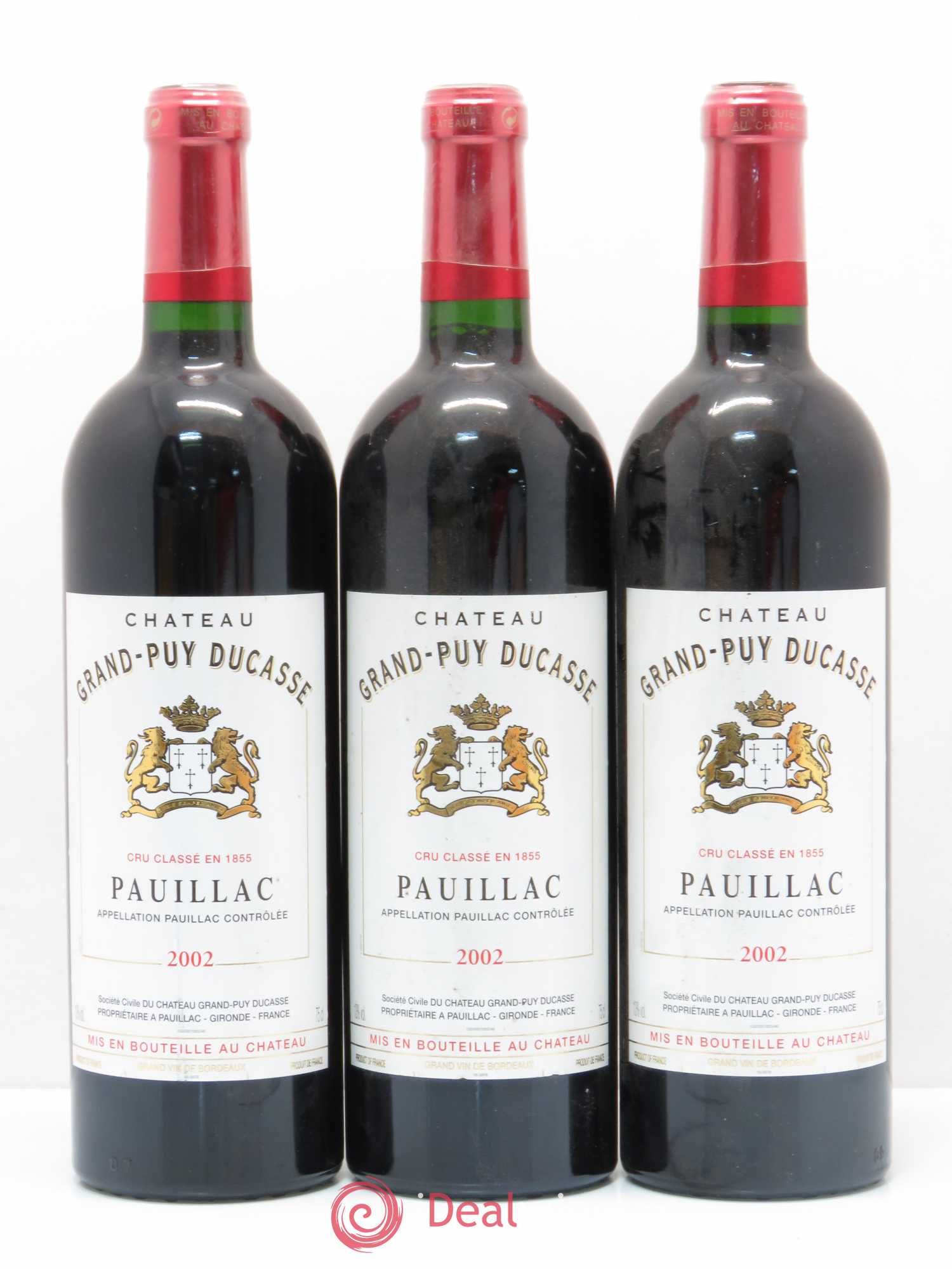 Château Grand Puy Ducasse 5ème Grand Cru Classé 2002 - Lot de 6 bouteilles - 2