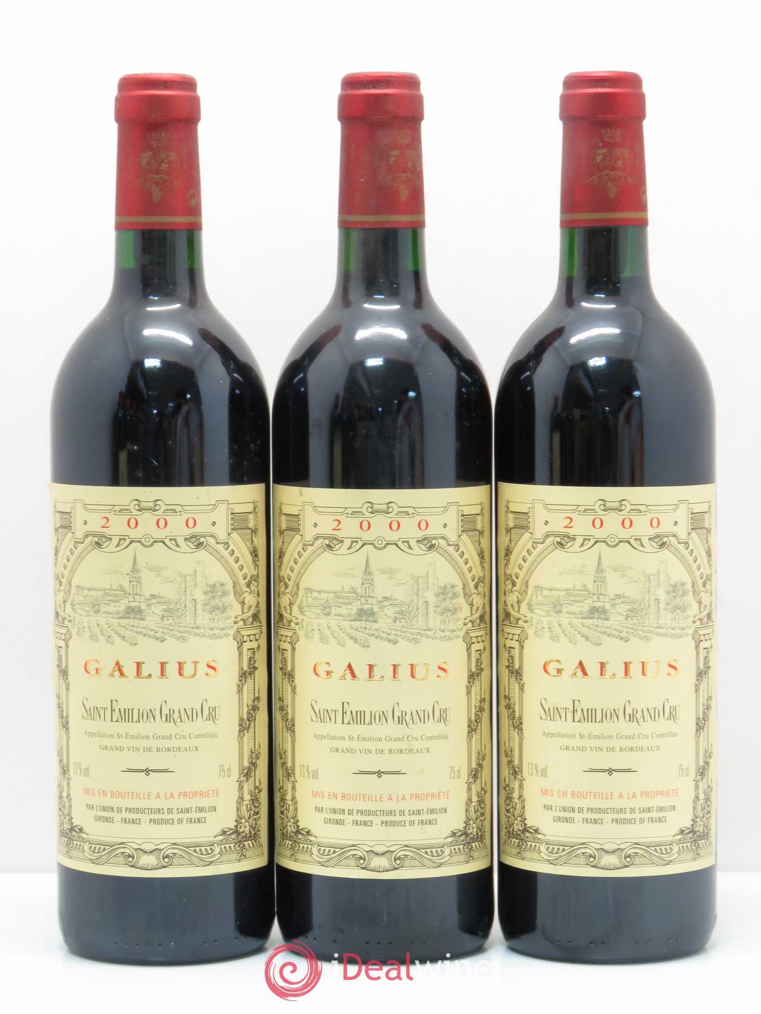Château Galius 2000 - Lot de 6 bouteilles - 1