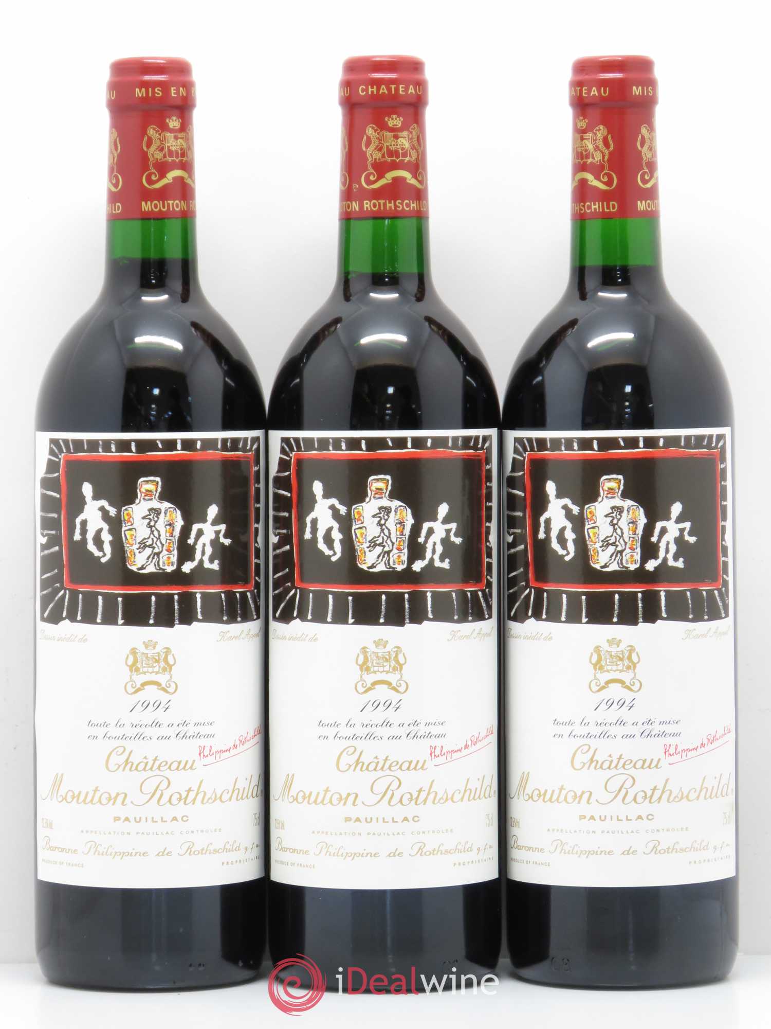Château Mouton Rothschild 1er Grand Cru Classé 1994 - Lot de 12 bouteilles - 5