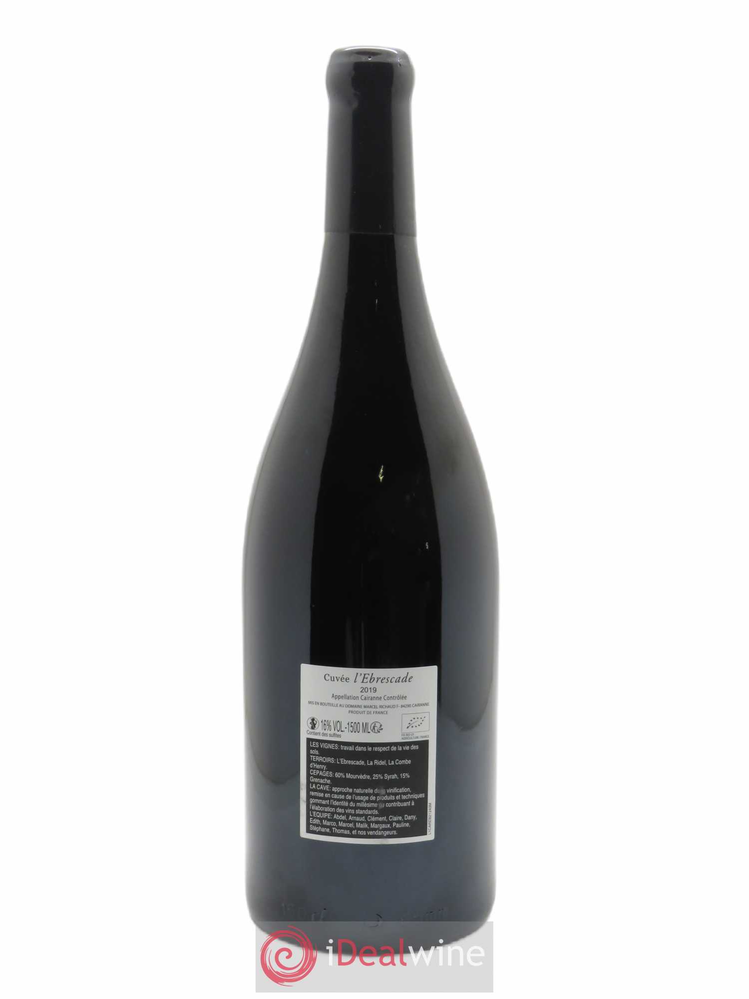 Cairanne Ebrescade Marcel Richaud 2019 - Lot of 1 magnum - 1