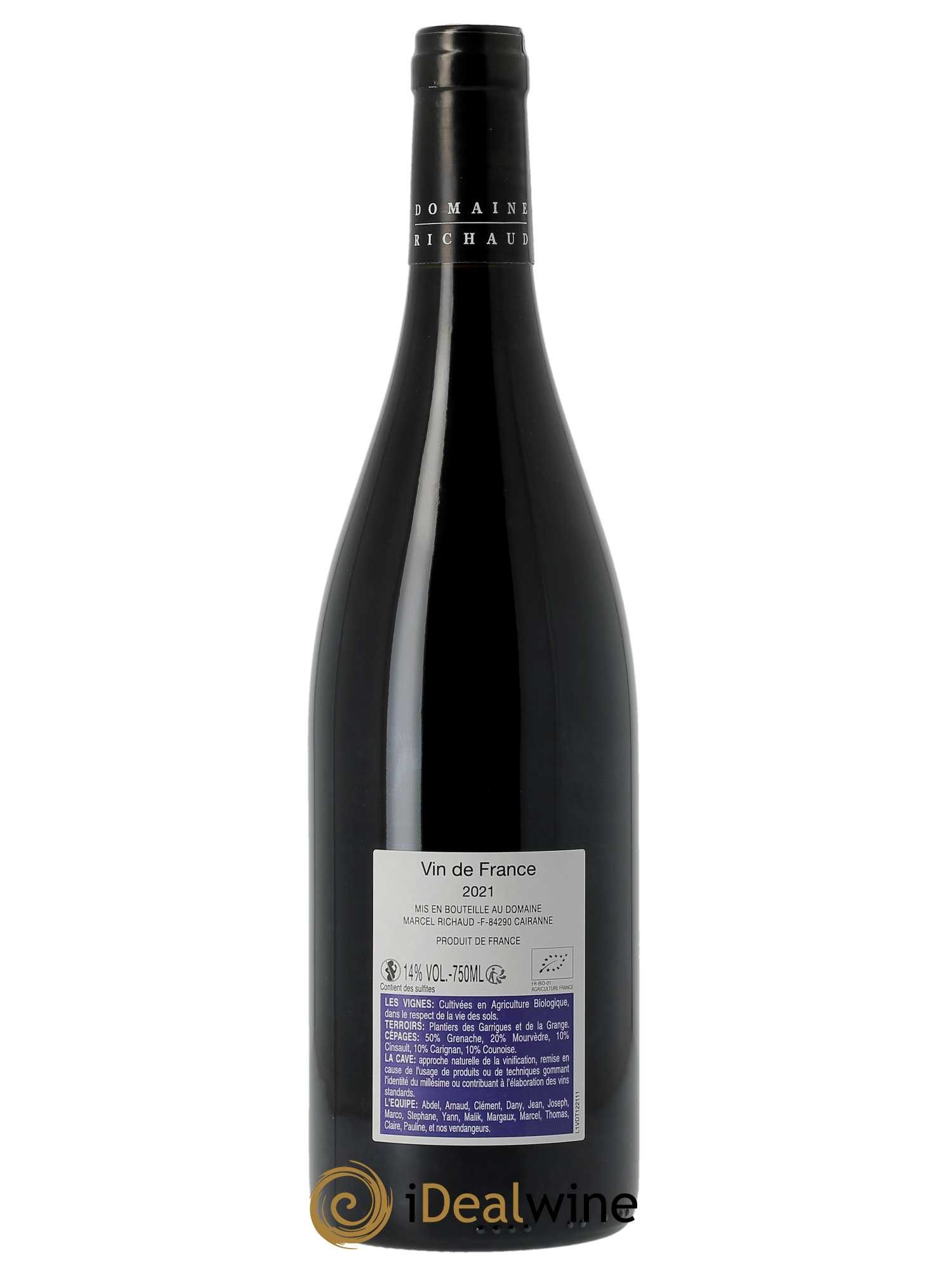 Vin de France A la source Marcel Richaud 2021 - Lot of 1 bottle - 1
