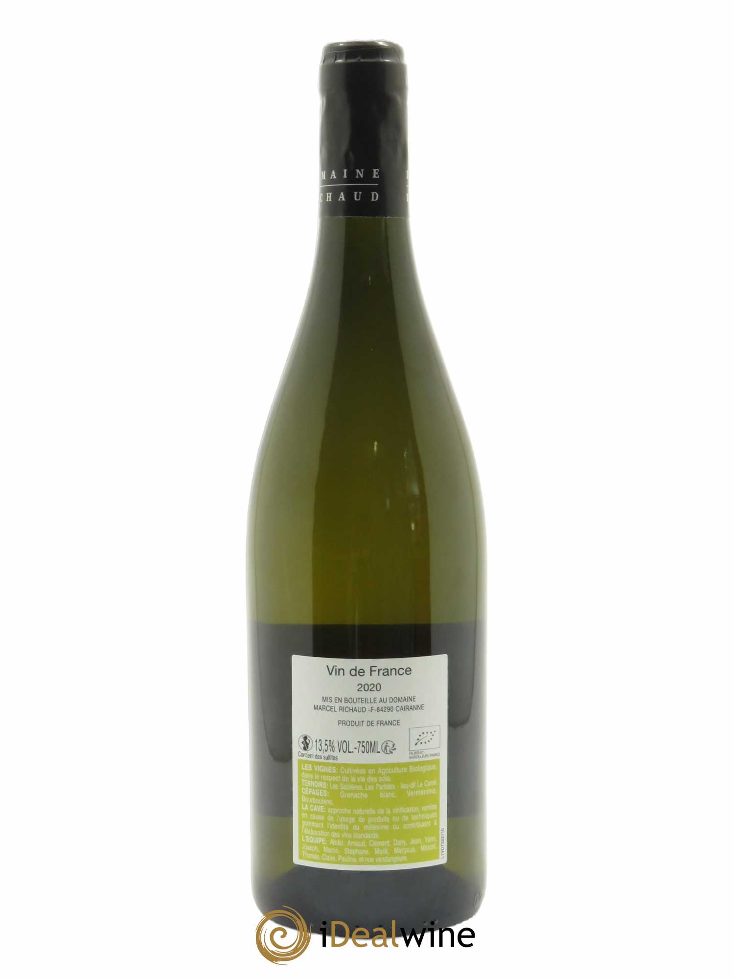 Vin de France A la Source Marcel Richaud 2020 - Lot de 1 bouteille - 1
