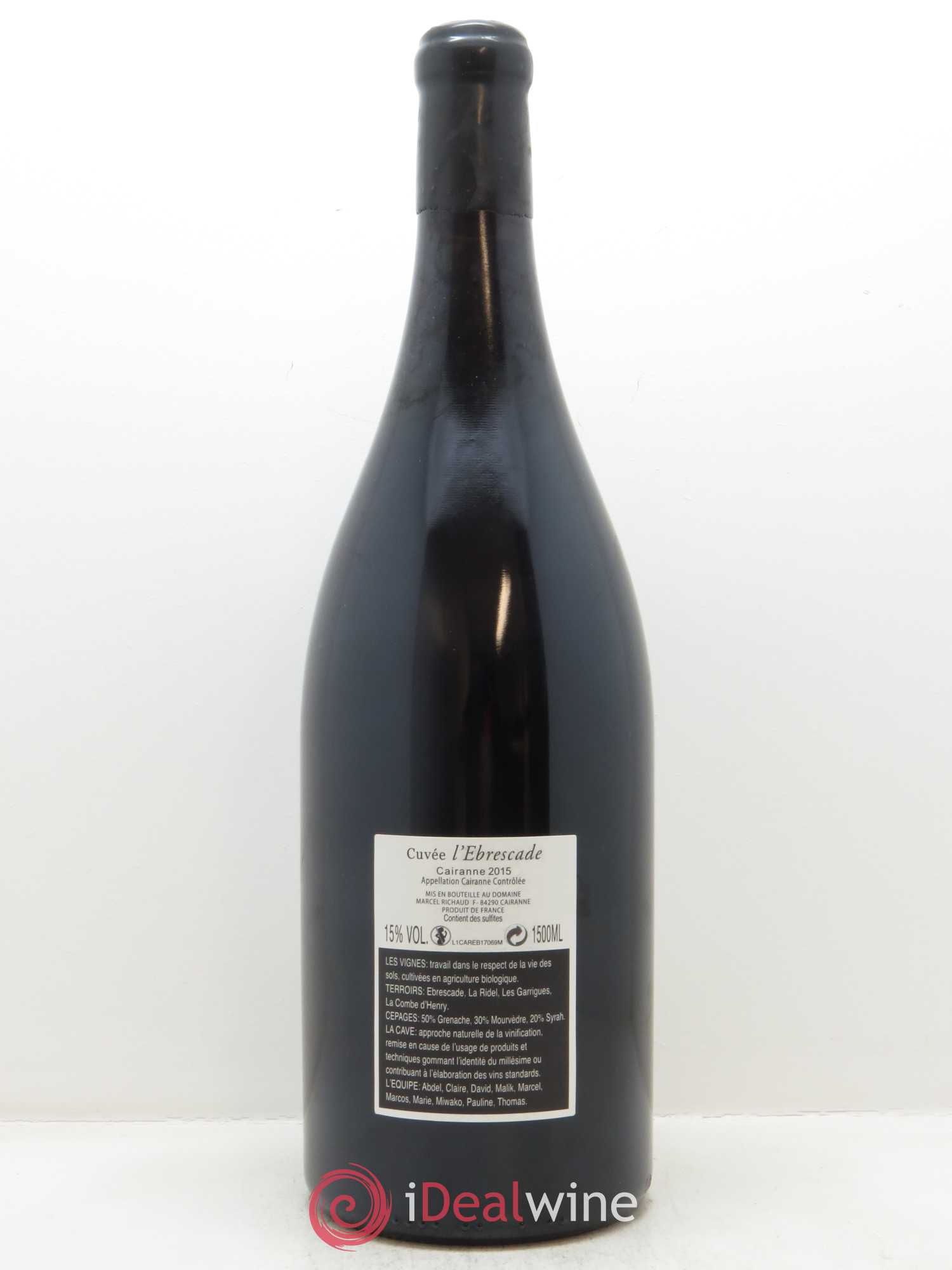 Cairanne Ebrescade Marcel Richaud 2015 - Lot de 1 magnum - 1