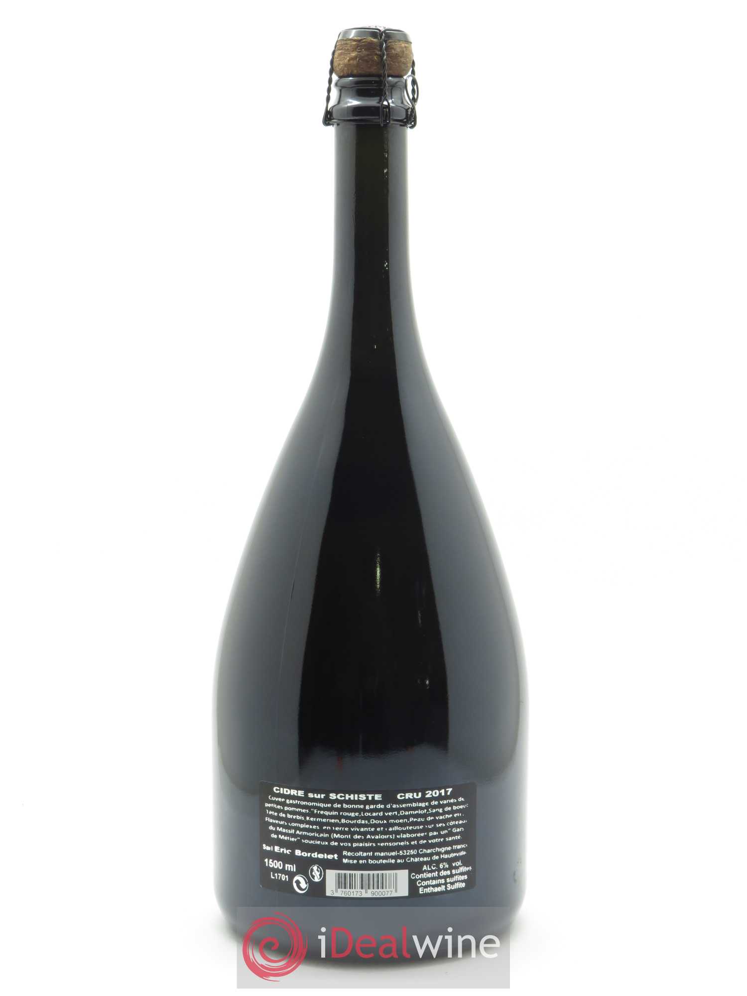 Mayenne Cidre Sydre Argelette Eric Bordelet 2017 - Lot de 1 magnum - 1