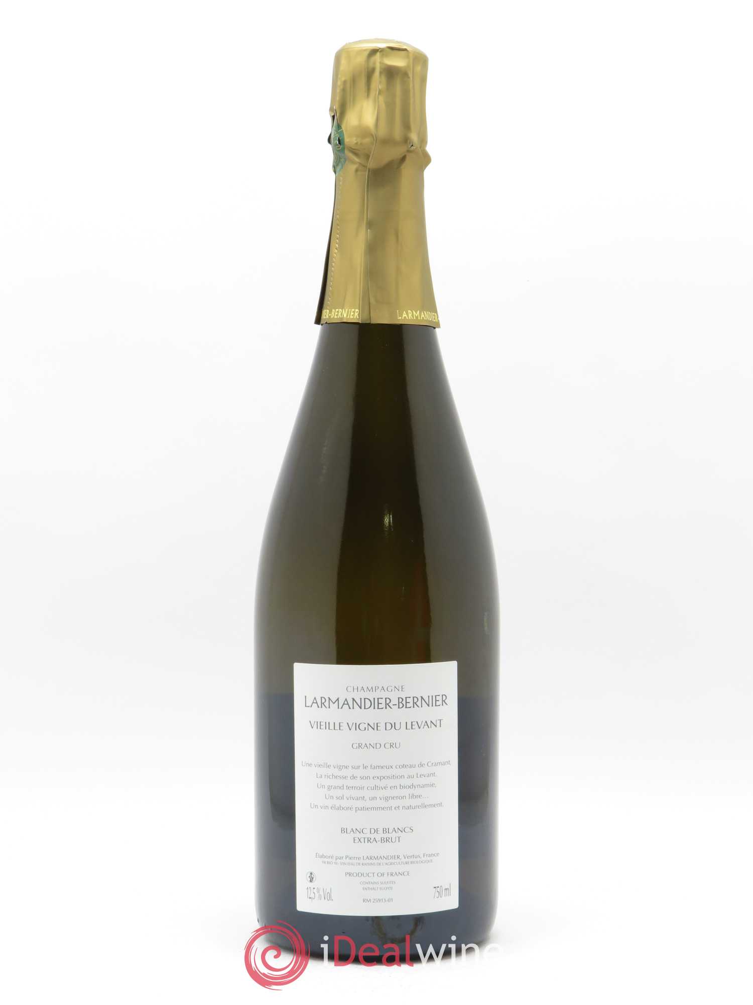 Vieille Vigne du Levant Grand Cru Extra-Brut Larmandier-Bernier 2011 - Lot de 1 bouteille - 1