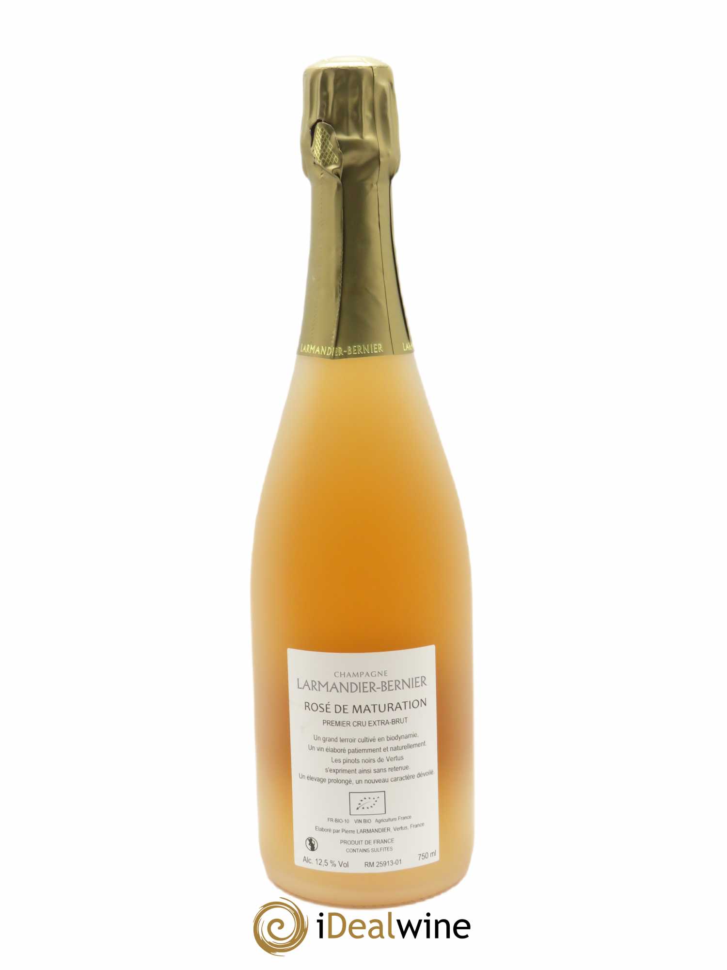 Rosé de maturation Extra-Brut Larmandier-Bernier 2014 - Lot de 1 bouteille - 1