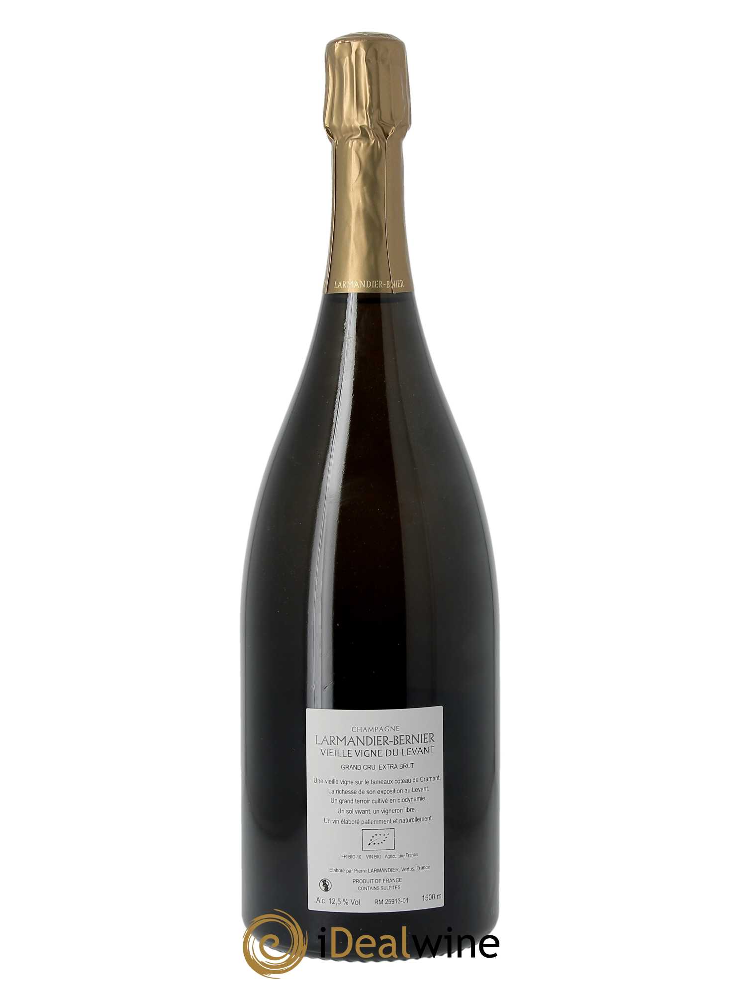Vieille Vigne du Levant Grand Cru Extra-Brut Larmandier-Bernier 2013 - Lot of 1 magnum - 1