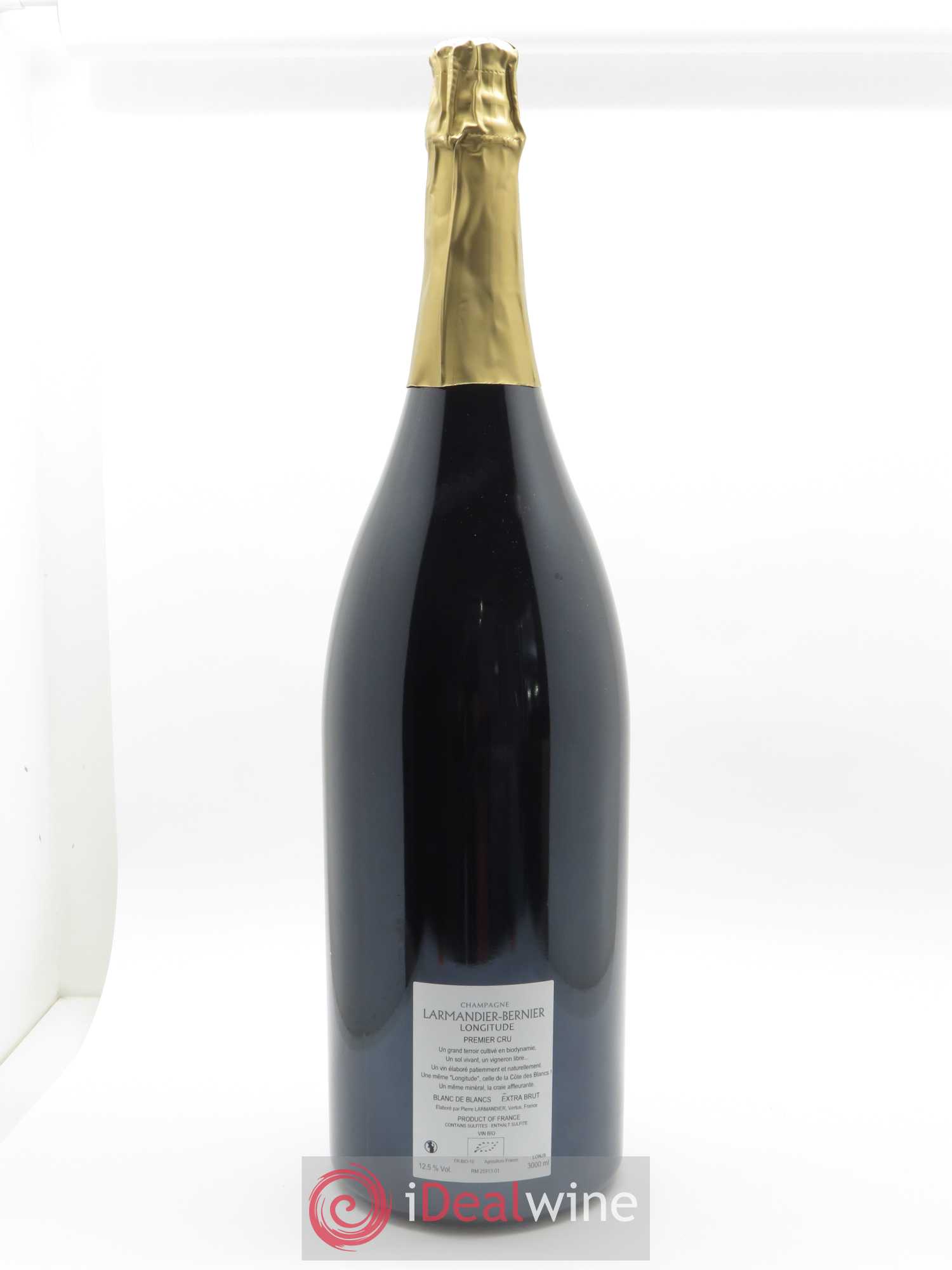 Longitude Blanc de Blancs 1er Cru Extra-Brut Larmandier-Bernier - Lot de 1 jeroboam - 2