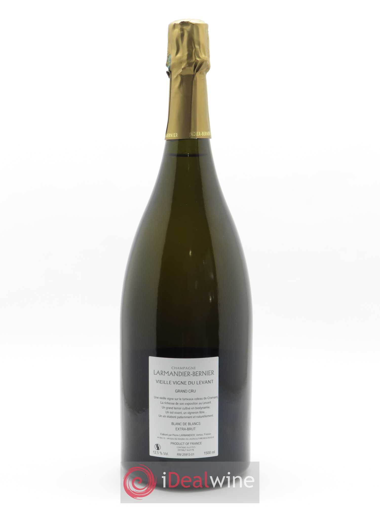 Vieille Vigne du Levant Grand Cru Extra-Brut Larmandier-Bernier 2009 - Lot de 1 magnum - 1