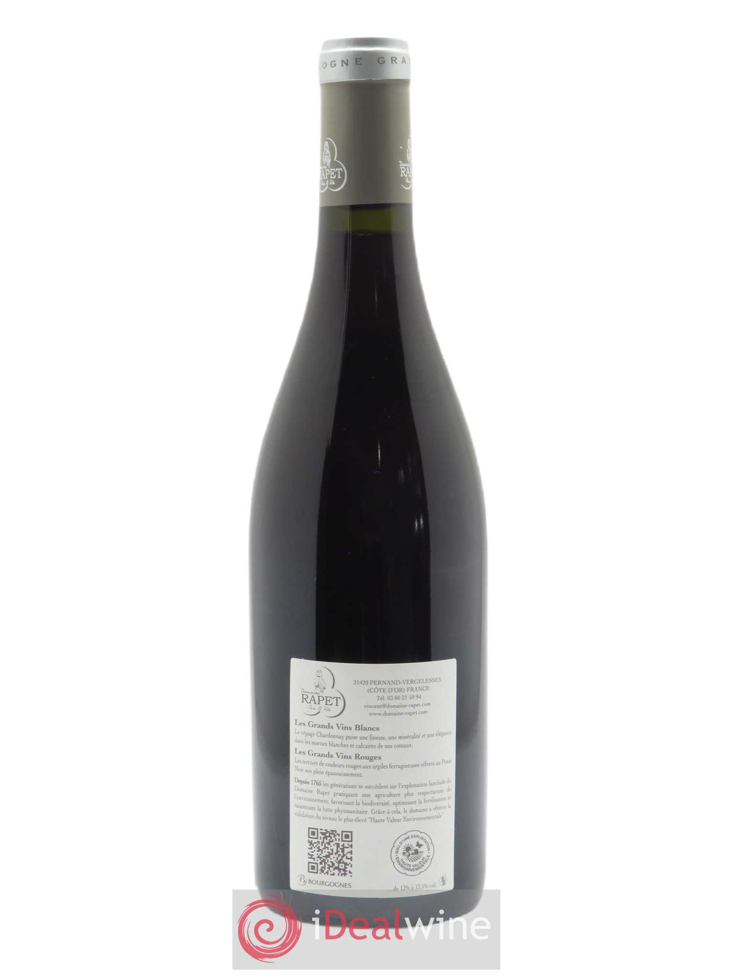 Beaune 1er Cru Grèves Rapet Père & Fils 2017 - Lot de 1 bouteille - 1