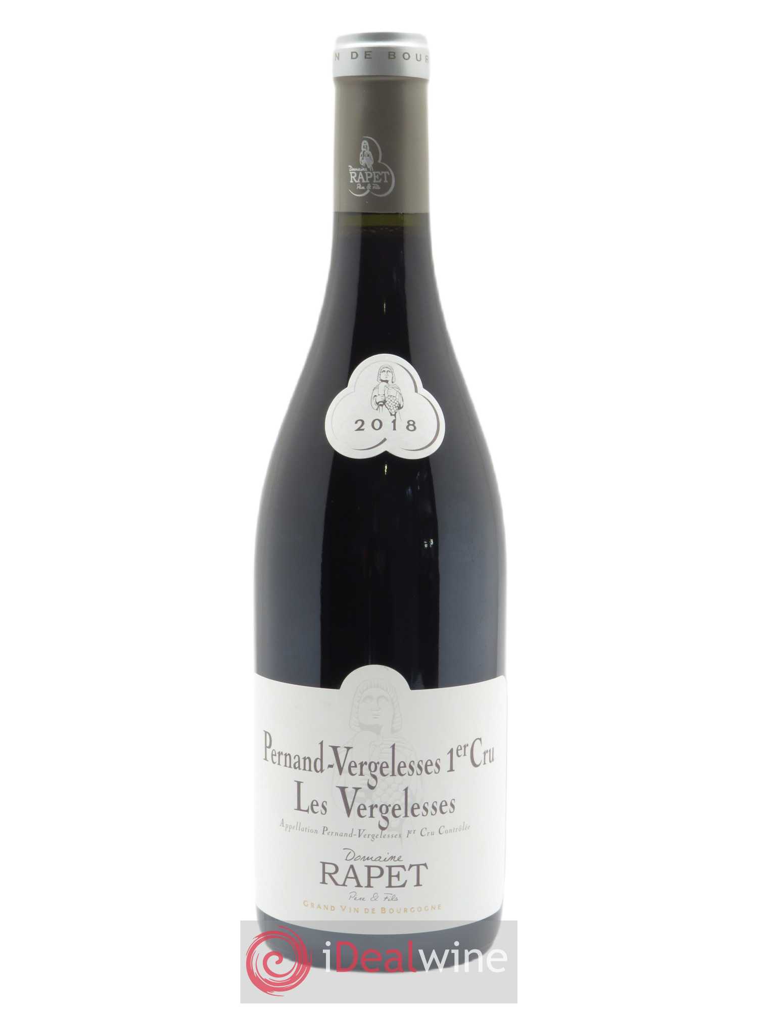 Pernand-Vergelesses 1er Cru Les Vergelesses Rapet Père & Fils 2018 - Lot de 1 bouteille - 0