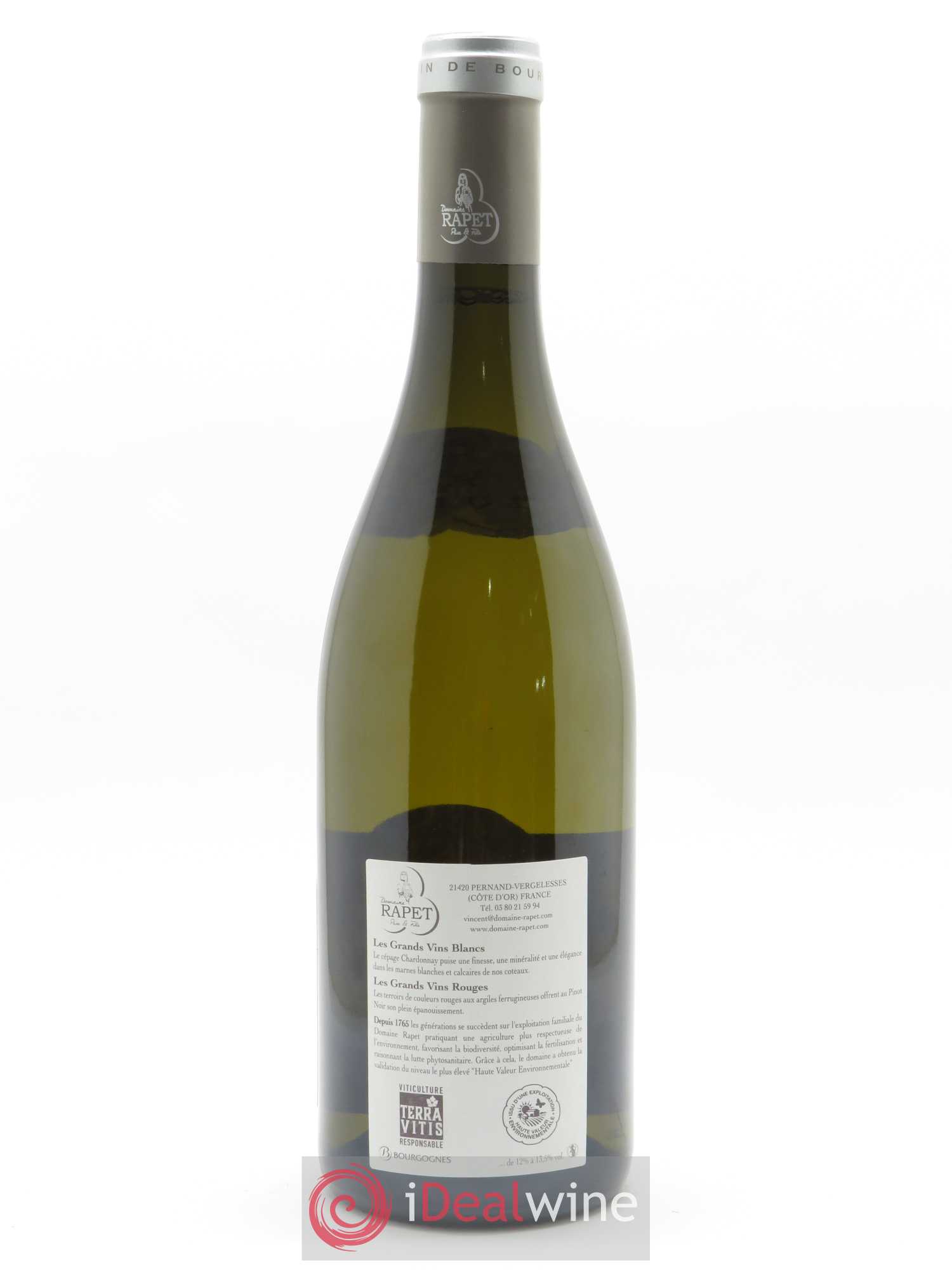Pernand-Vergelesses 1er Cru En Caradeux Rapet Père & Fils 2019 - Lot de 1 bouteille - 1