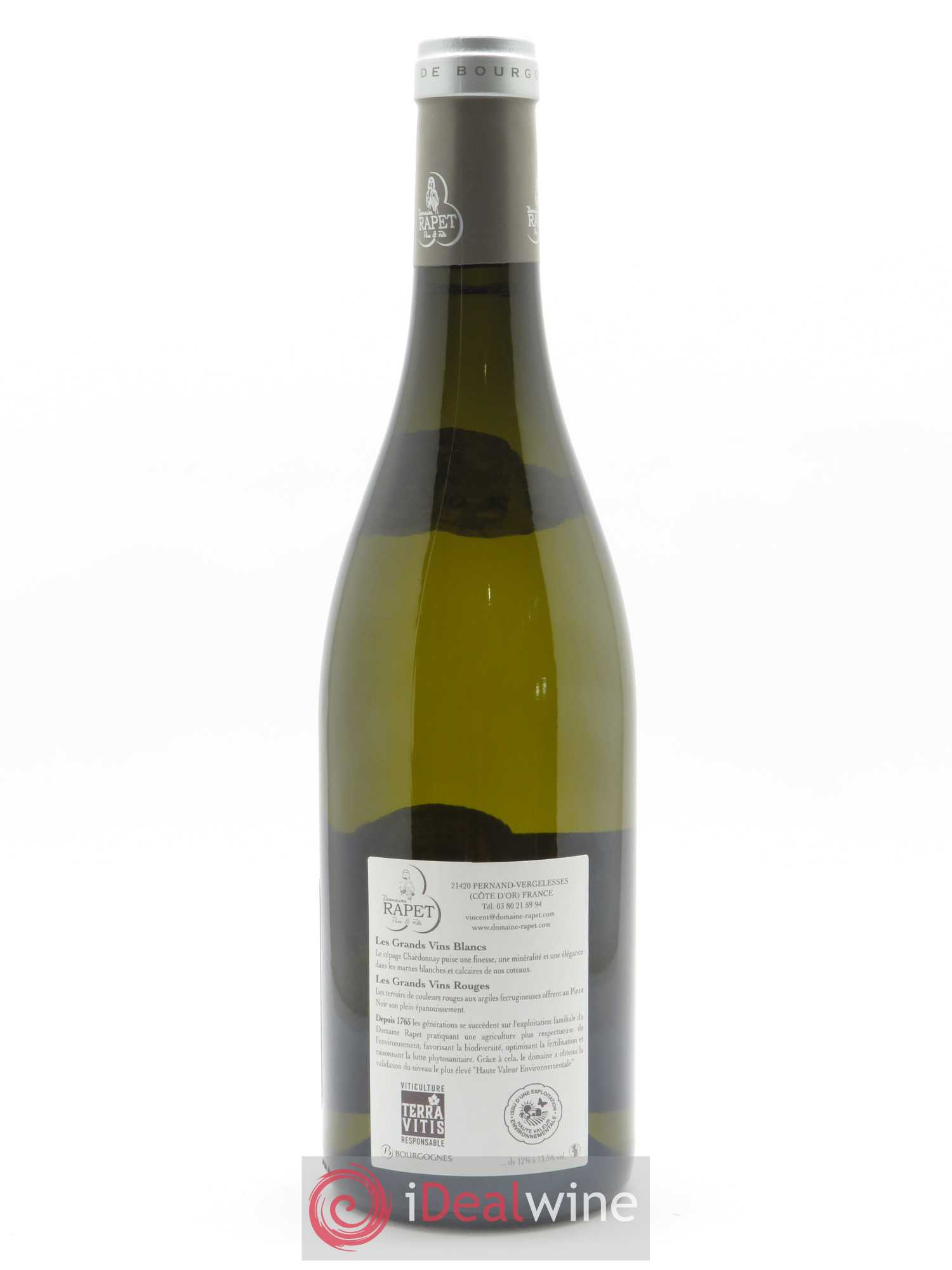Pernand-Vergelesses Les Combottes Rapet Père & Fils 2019 - Lot de 1 bouteille - 1