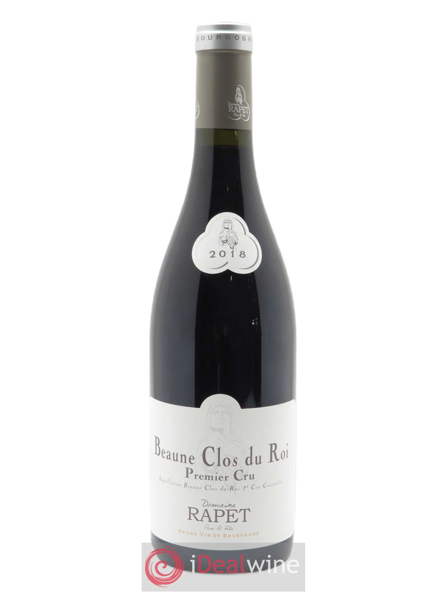 Beaune 1er Cru Clos du Roi Rapet Père & Fils 2018 - Lot de 1 bouteille - 0