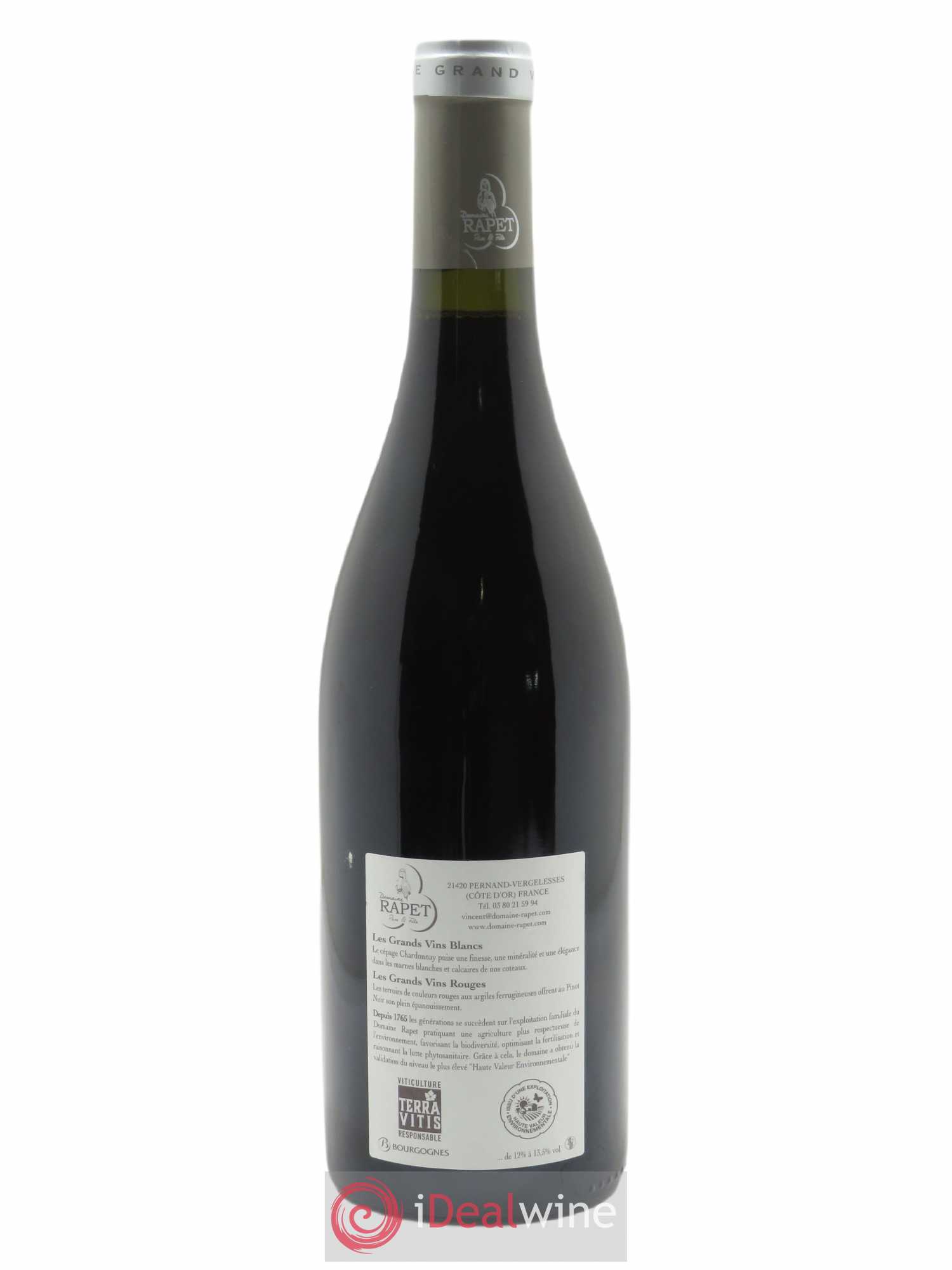Savigny-lès-Beaune 1er Cru Aux Fournaux Rapet Père & Fils 2018 - Lot of 1 bottle - 1